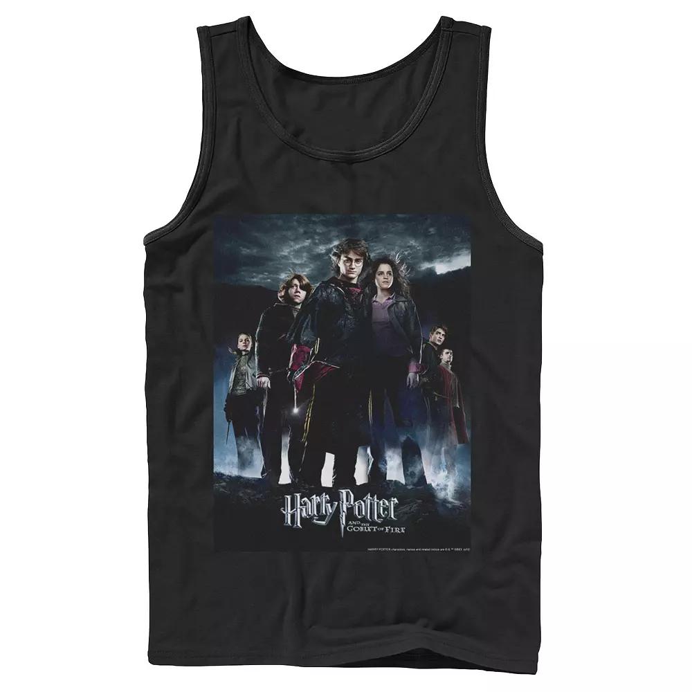 Mens Harry Potter And The Goblet Of Fire Poster Graphic Tank Top Product Image