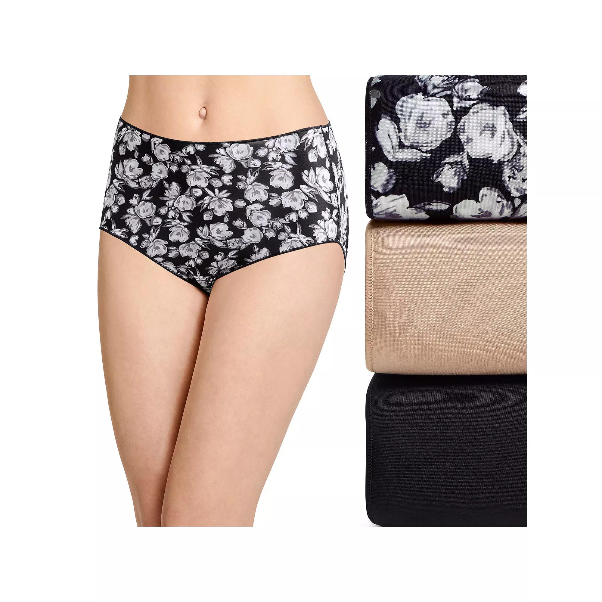 Women's Jockey® No Panty Line Promise® 3-Pack Hip Brief Panty Set 1772,  Product Image