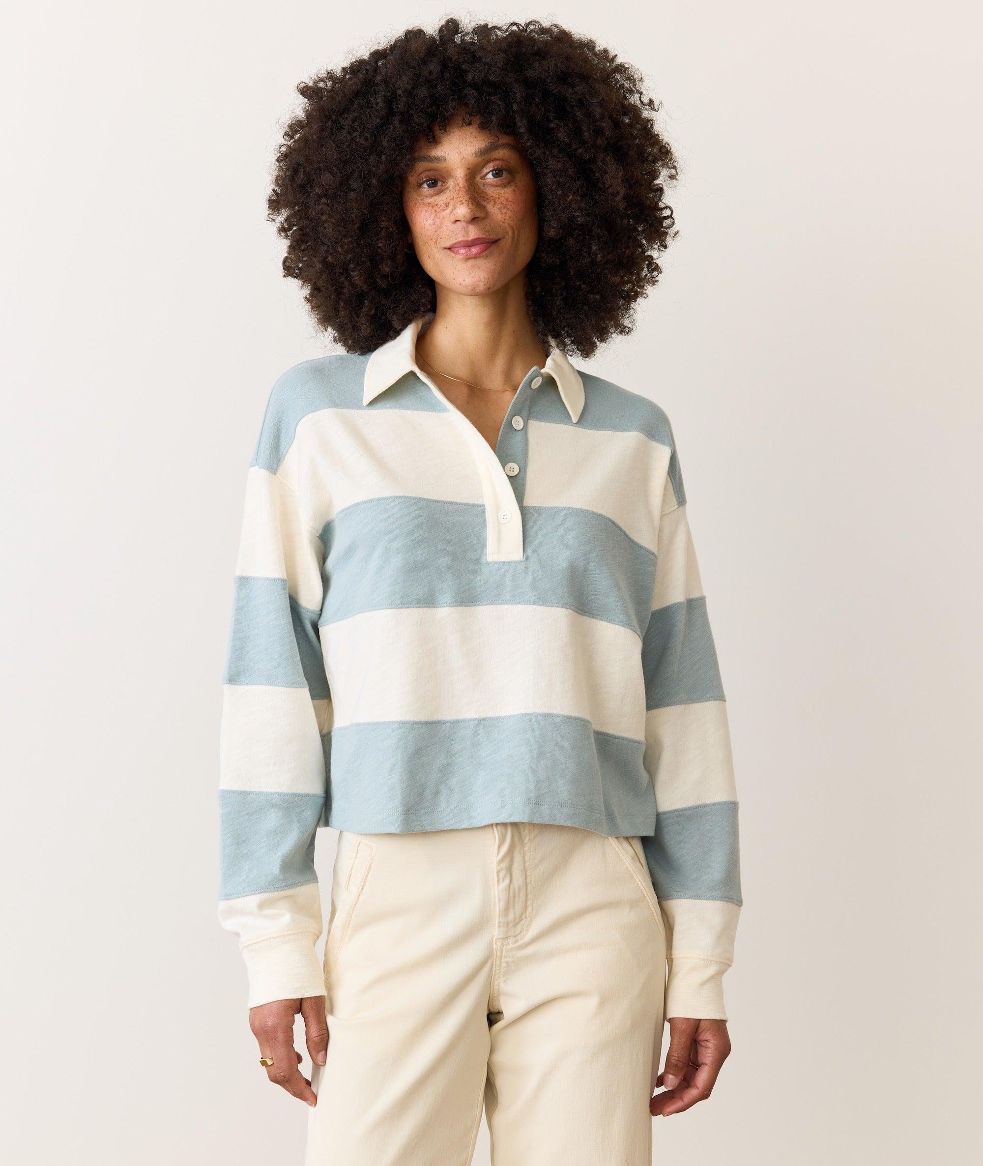 Rugby Crop Polo Product Image