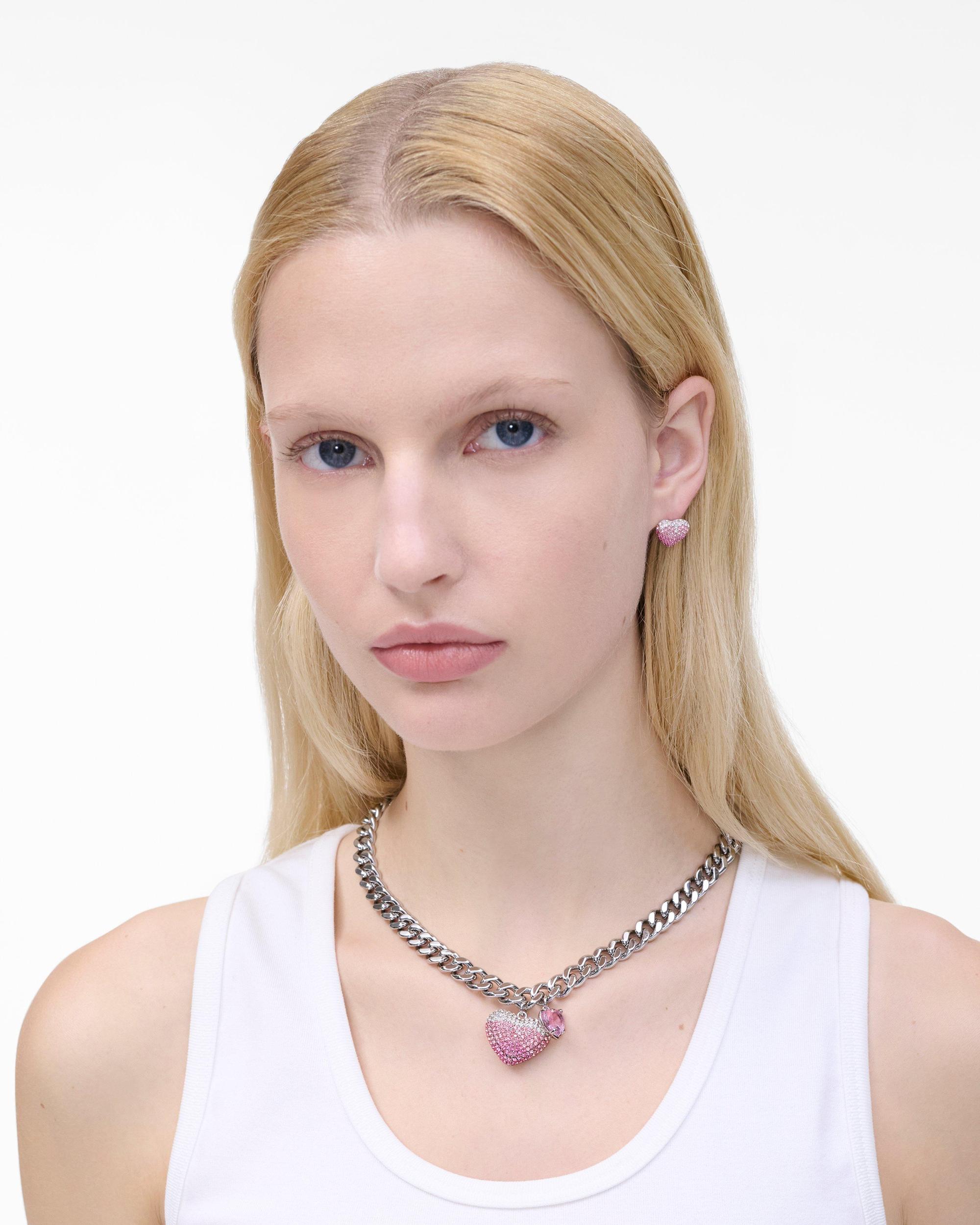 The Heart Balloon Pave Necklace Product Image