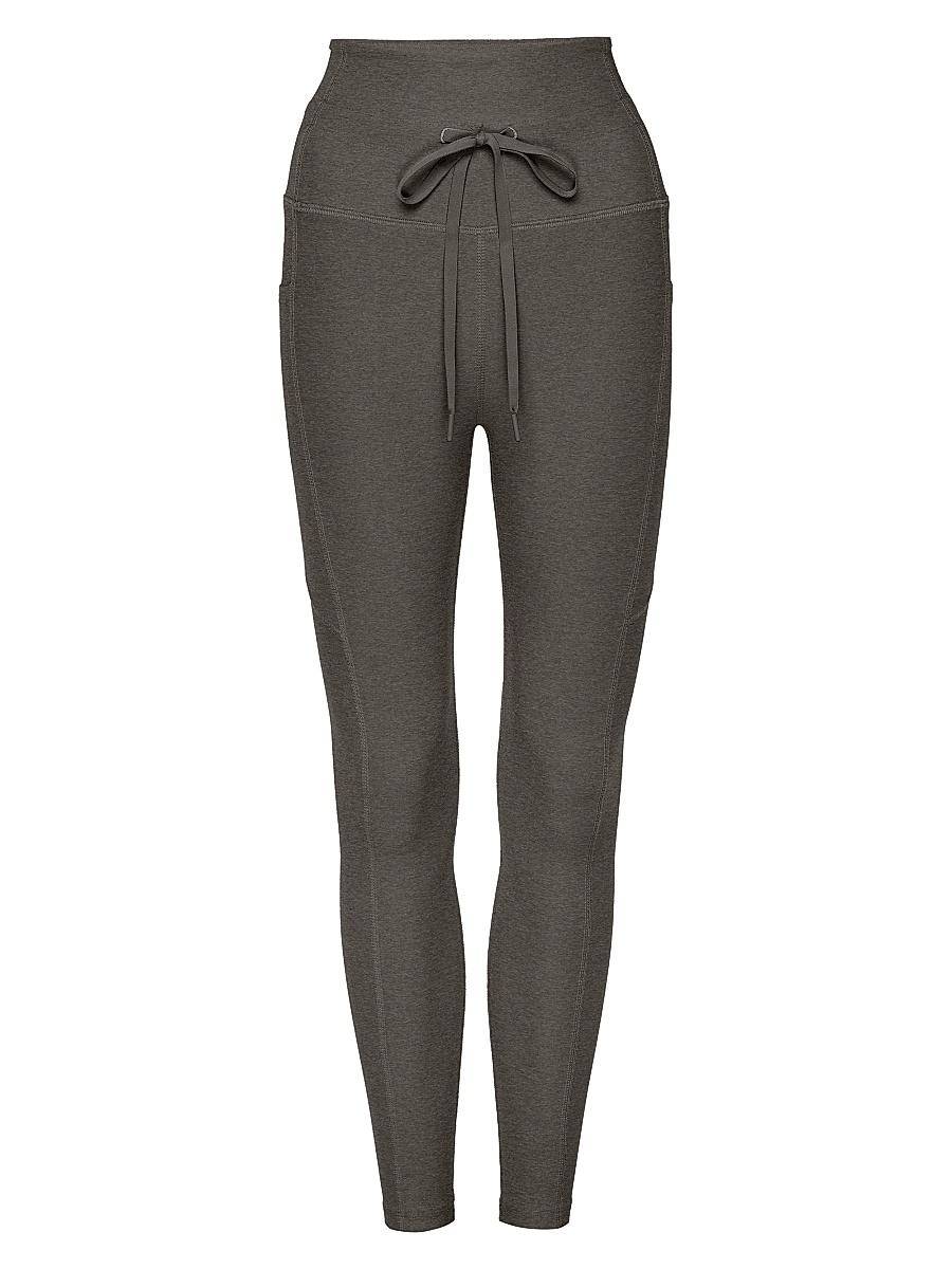 Womens Spacedye Go Pocket Midi Leggings Product Image