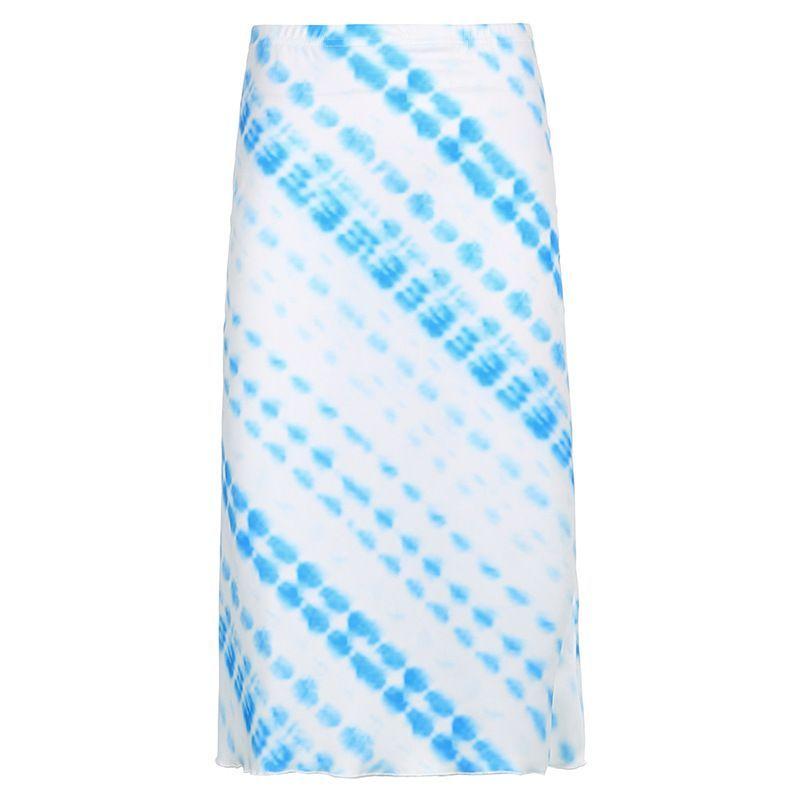 Tie-Dye Midi Pencil Skirt Product Image