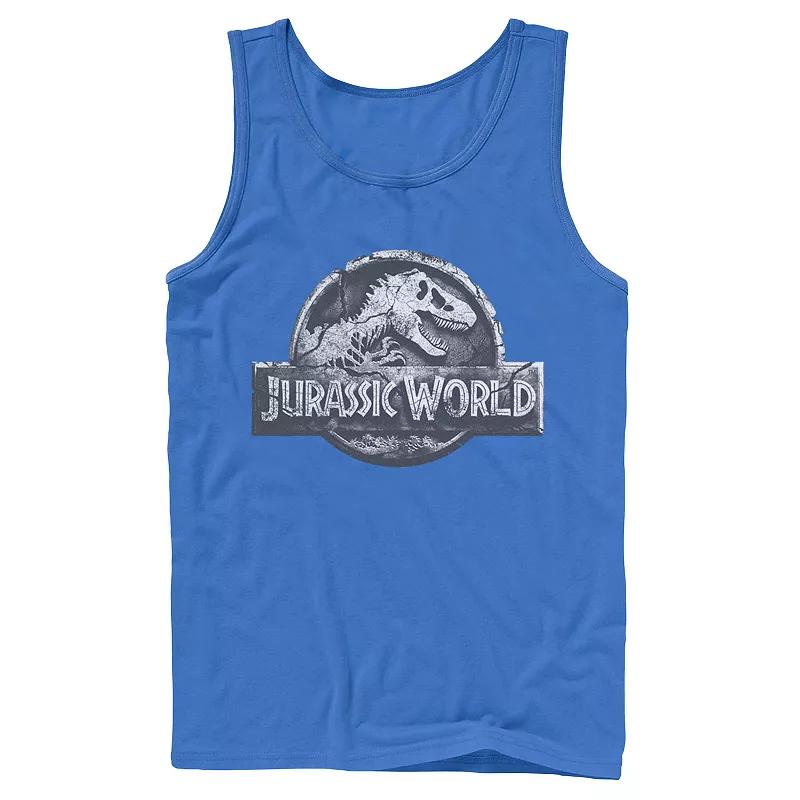 Men's Jurassic World Owen Ride Raptor Movie Poster Tank Top,  Product Image