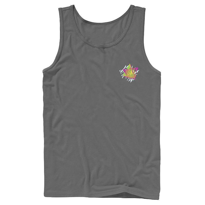 Men's Rocket Power Retro Triangle Logo Graphic Tank Top,  Product Image