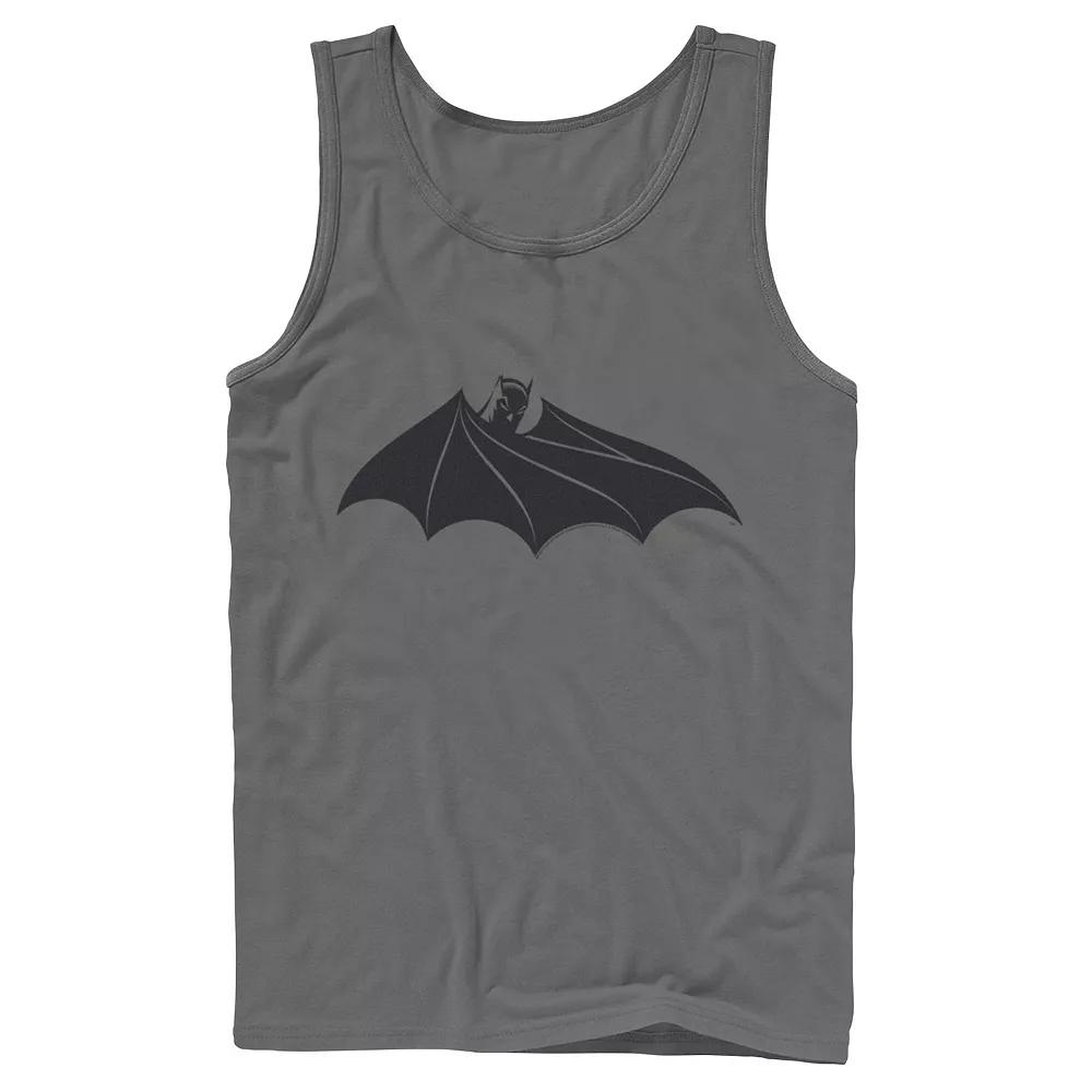 Men's DC Comics Batman Cloak Chest Logo Tank Top,  Product Image