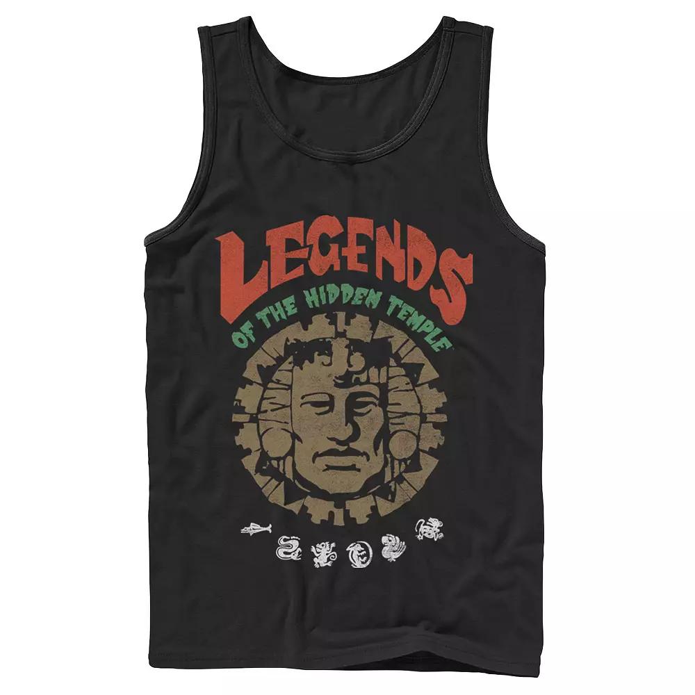 Men's Legends Of The Hidden Temple Vintage Poster Tank Top,  Product Image