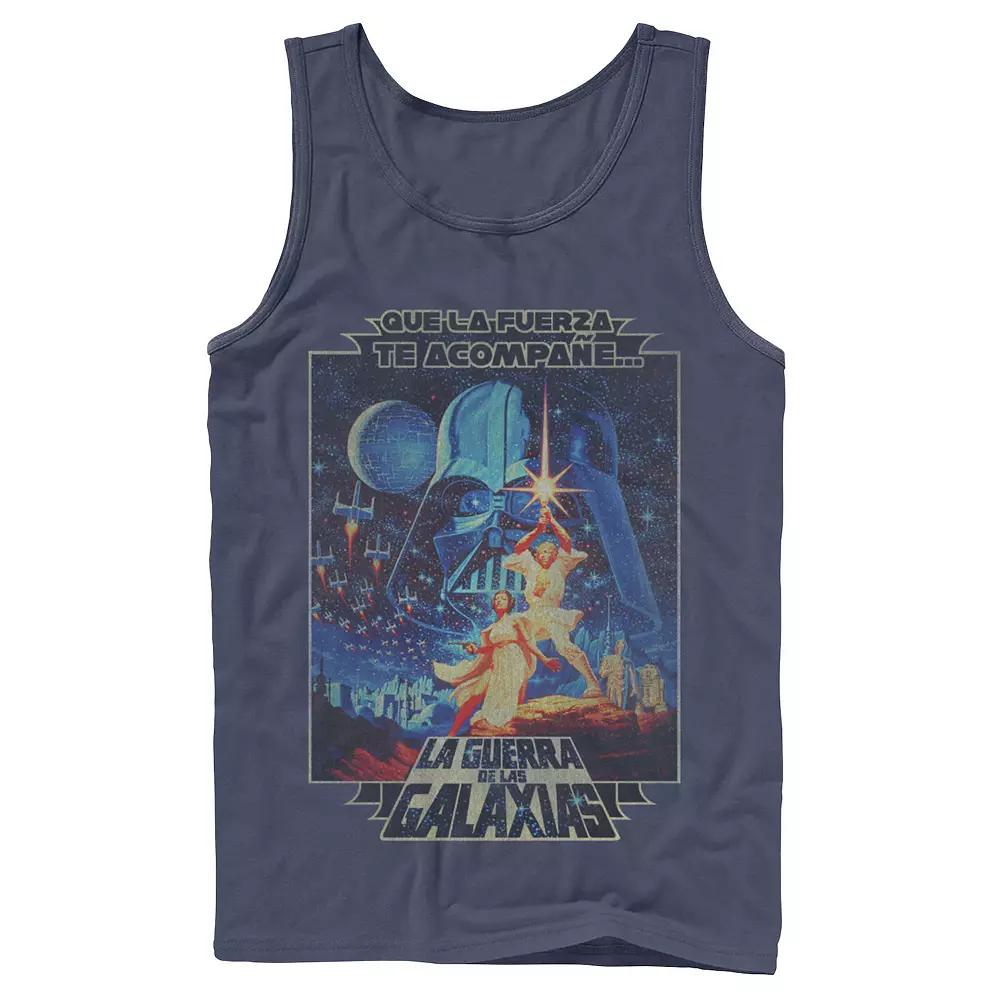 Men's Star Wars Faded Movie Poster Tank Top,  Product Image
