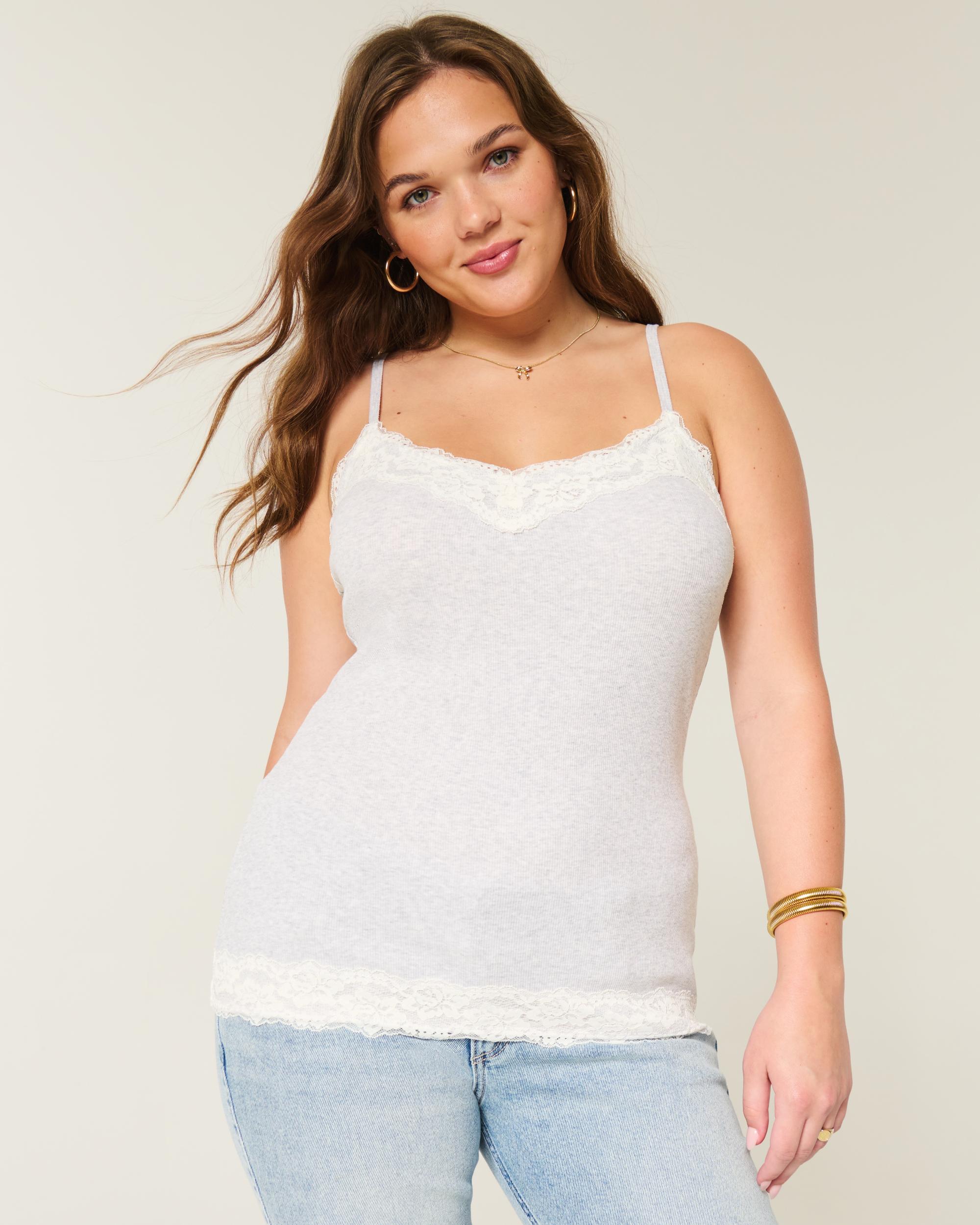 Lace Trim Cami Product Image