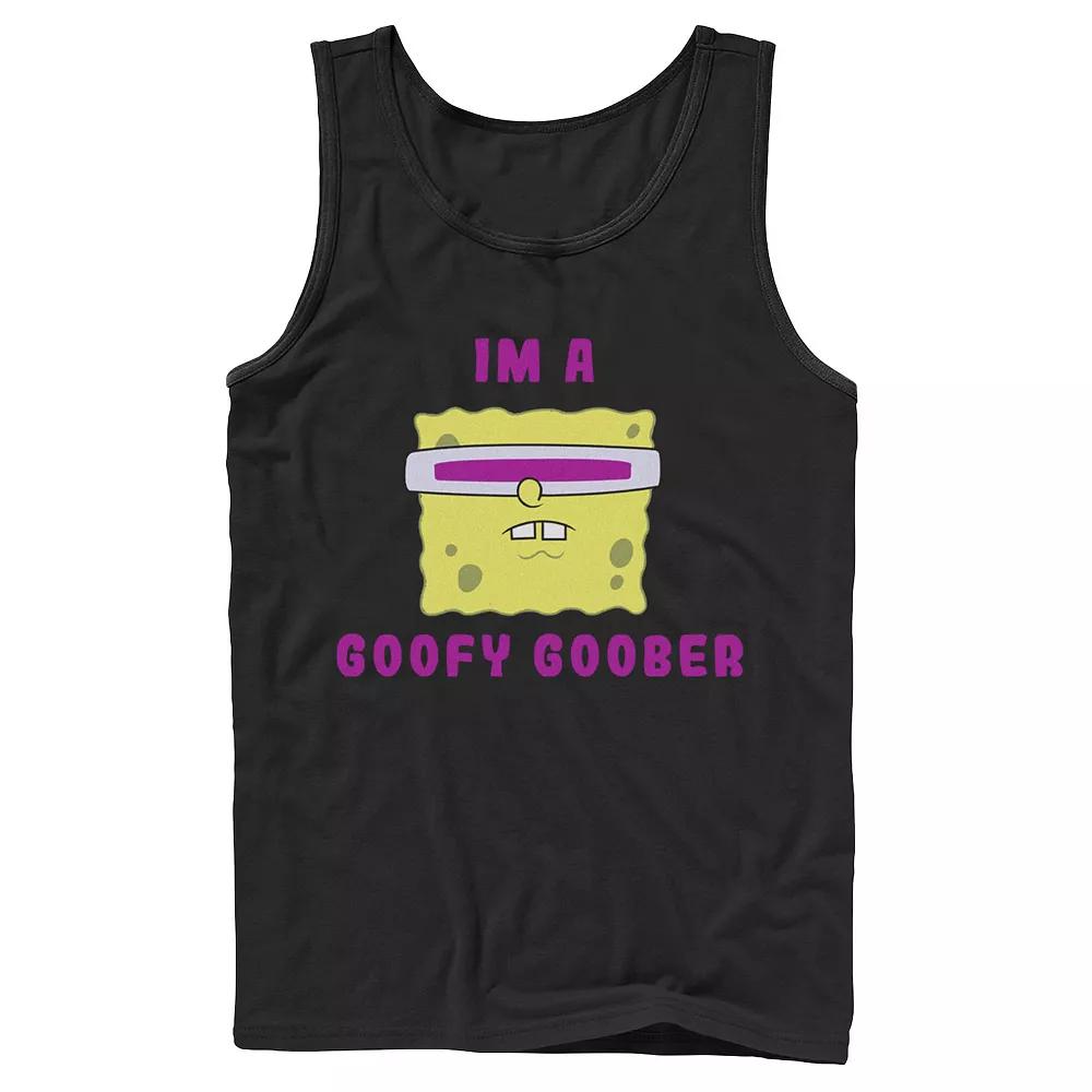 Men's Nickelodeon SpongeBob SquarePants I'm A Goofy Goober Portrait Graphic Tank Top,  Product Image