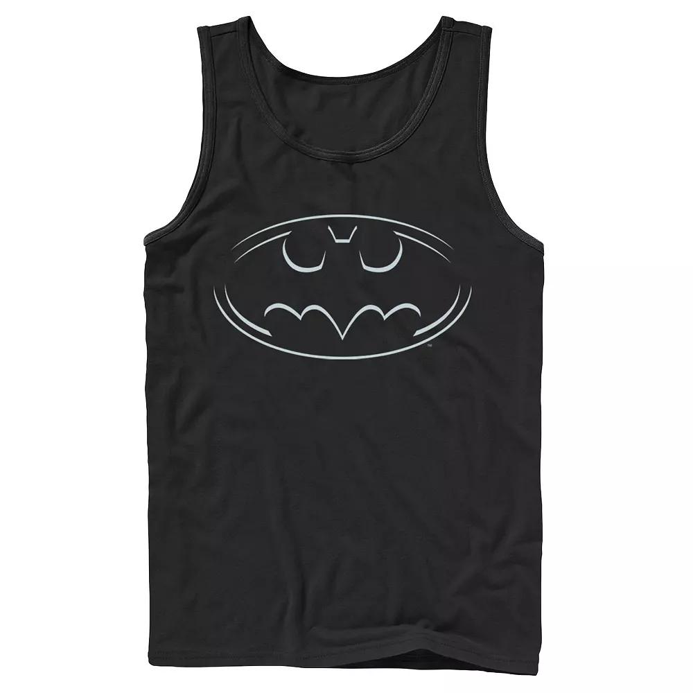 Men's DC Comics Batman Kanji Logo Tank Top,  Product Image