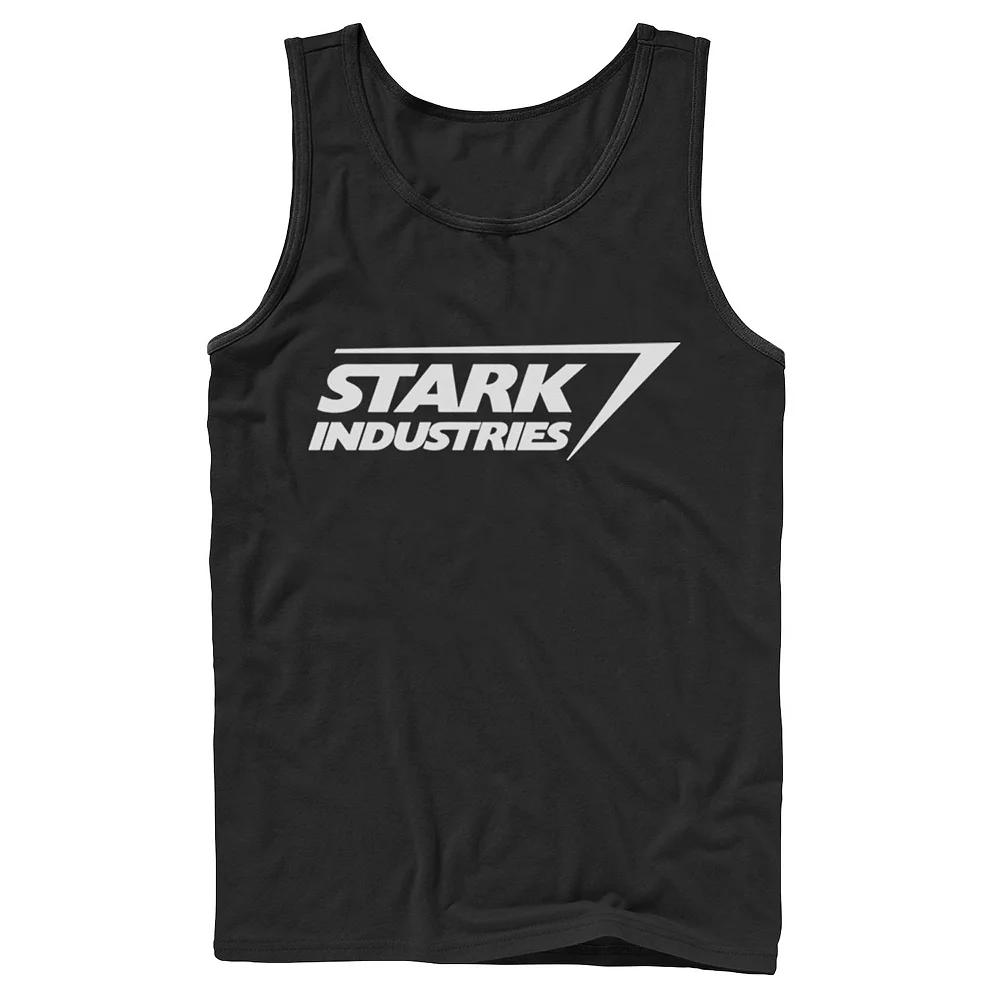 Men's Marvel Iron Man Stark Industries Logo Tank Top,  Product Image