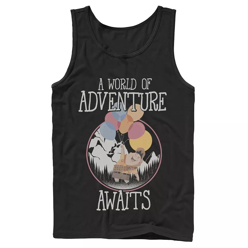 Disney / Pixar's Up Russel Men's Adventure Awaits Tank Top,  Product Image