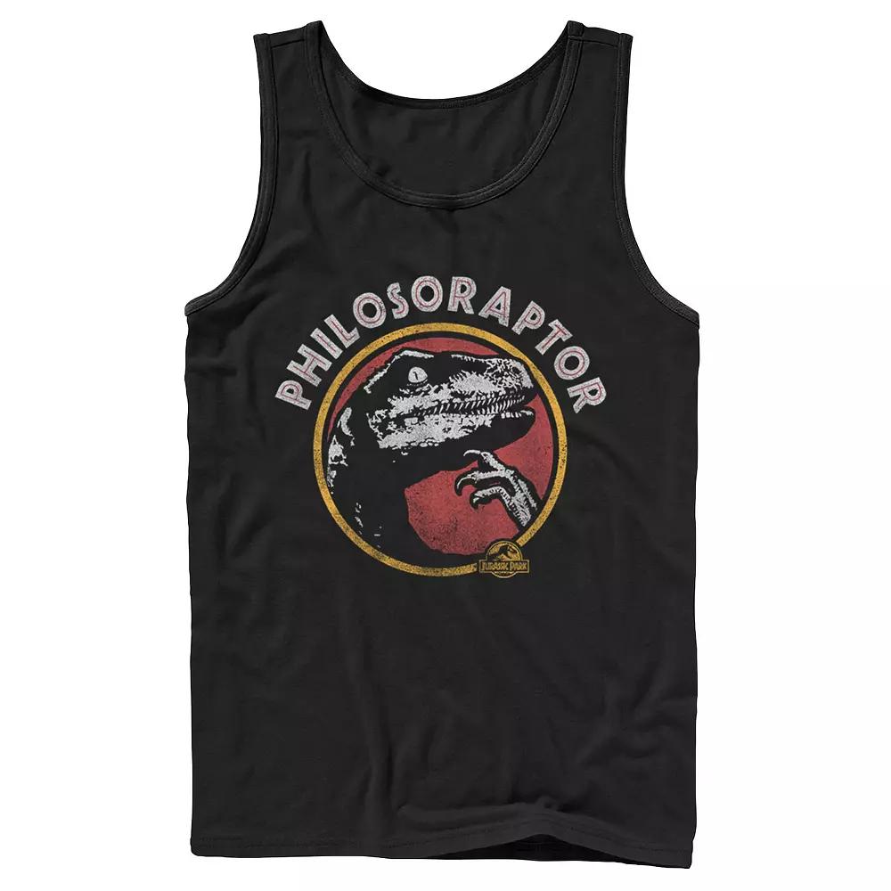 Men's Jurassic Park Philosoraptor Pose Humor Tank Top,  Product Image