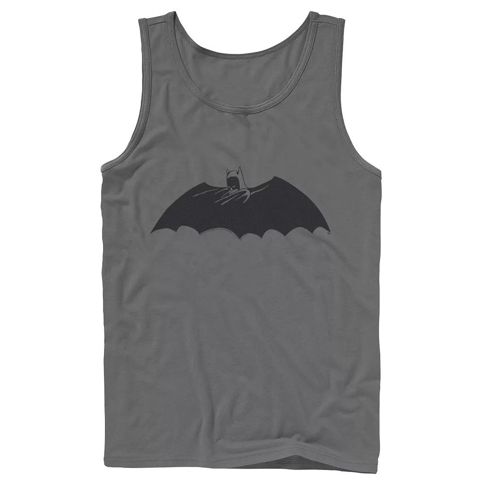 Men's DC Comics Batman Side Portrait Logo Tank Top,  Product Image