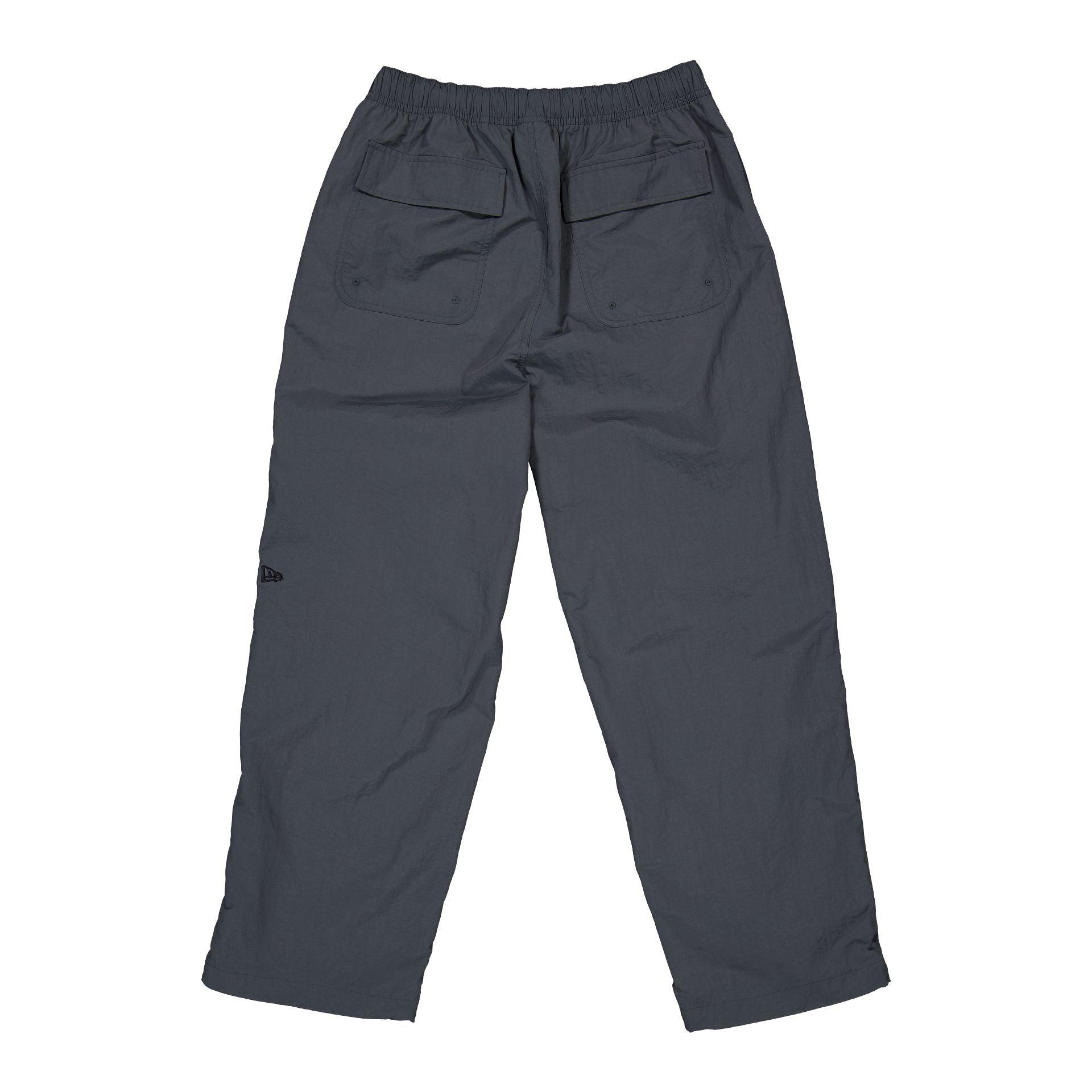 New Era Cap Gray Parachute Pants Male Product Image