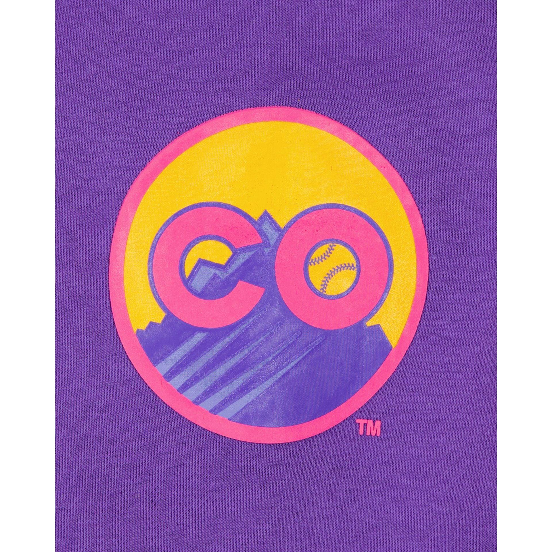 Colorado Rockies City Connect Purple Hoodie Male Product Image