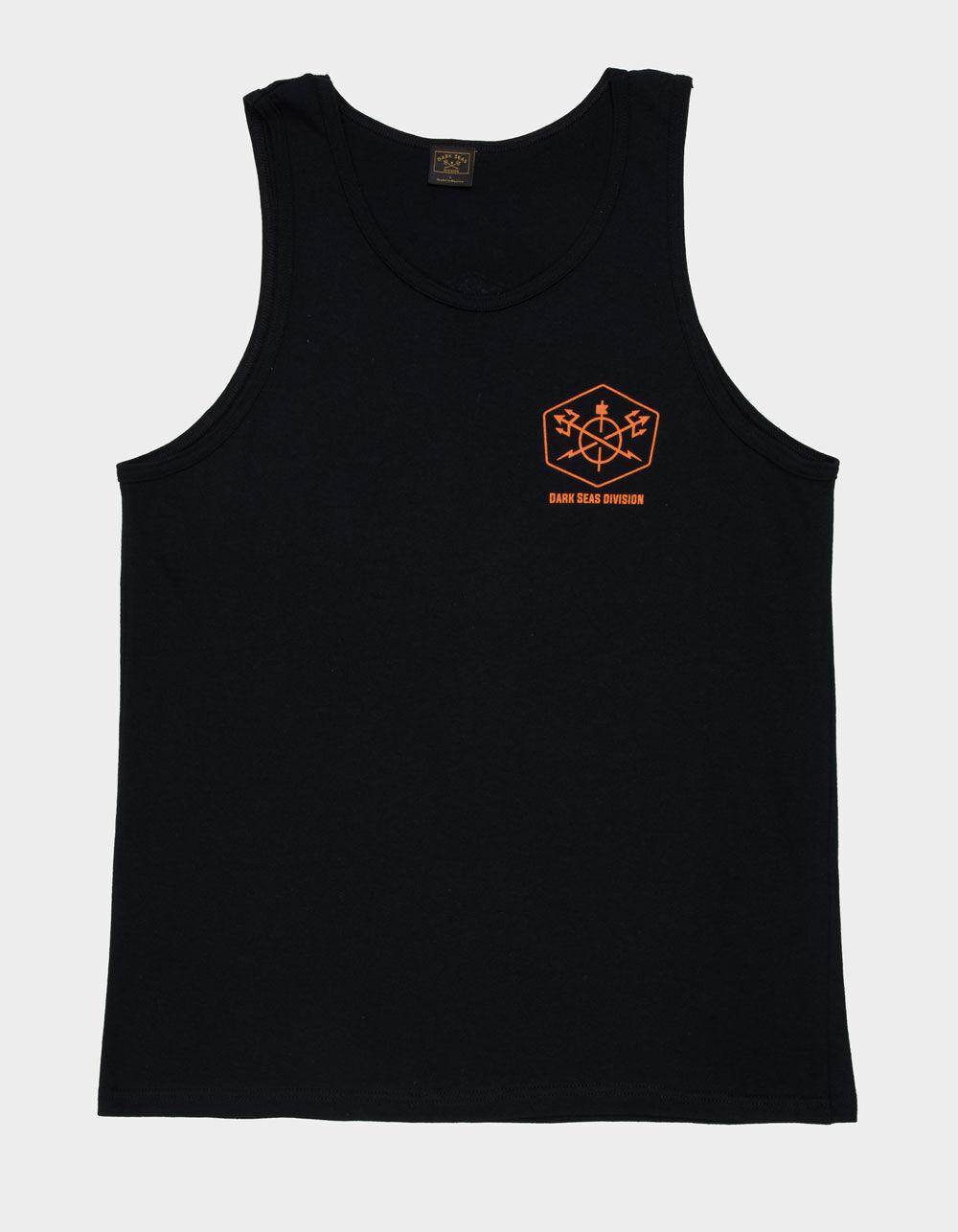 DARK SEAS Solid Oak Mens Tank Top - BLACK Product Image