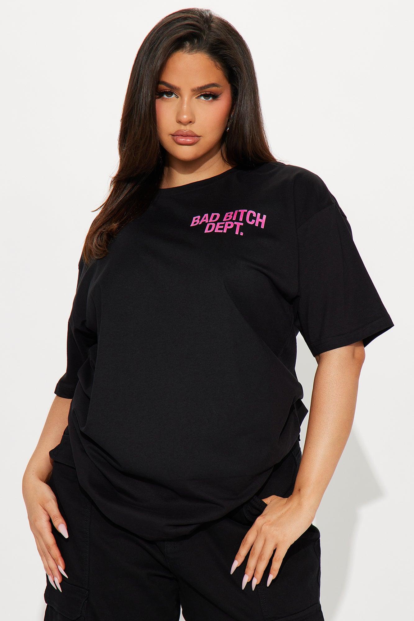 Member Of The Bad Bitch Dept Tee - Black Product Image