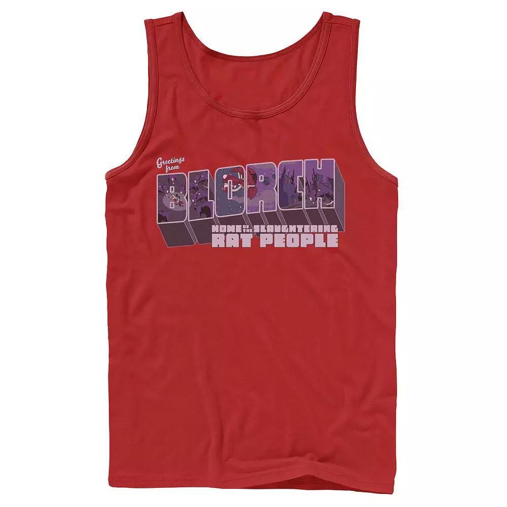 Men's Invader Zim Greetings From Blorch Graphic Tank Top,  Product Image