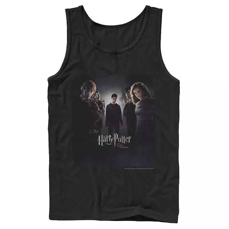 Men's Harry Potter Order Of The Phoenix Group Shot Poster Graphic Tank Top,  Product Image