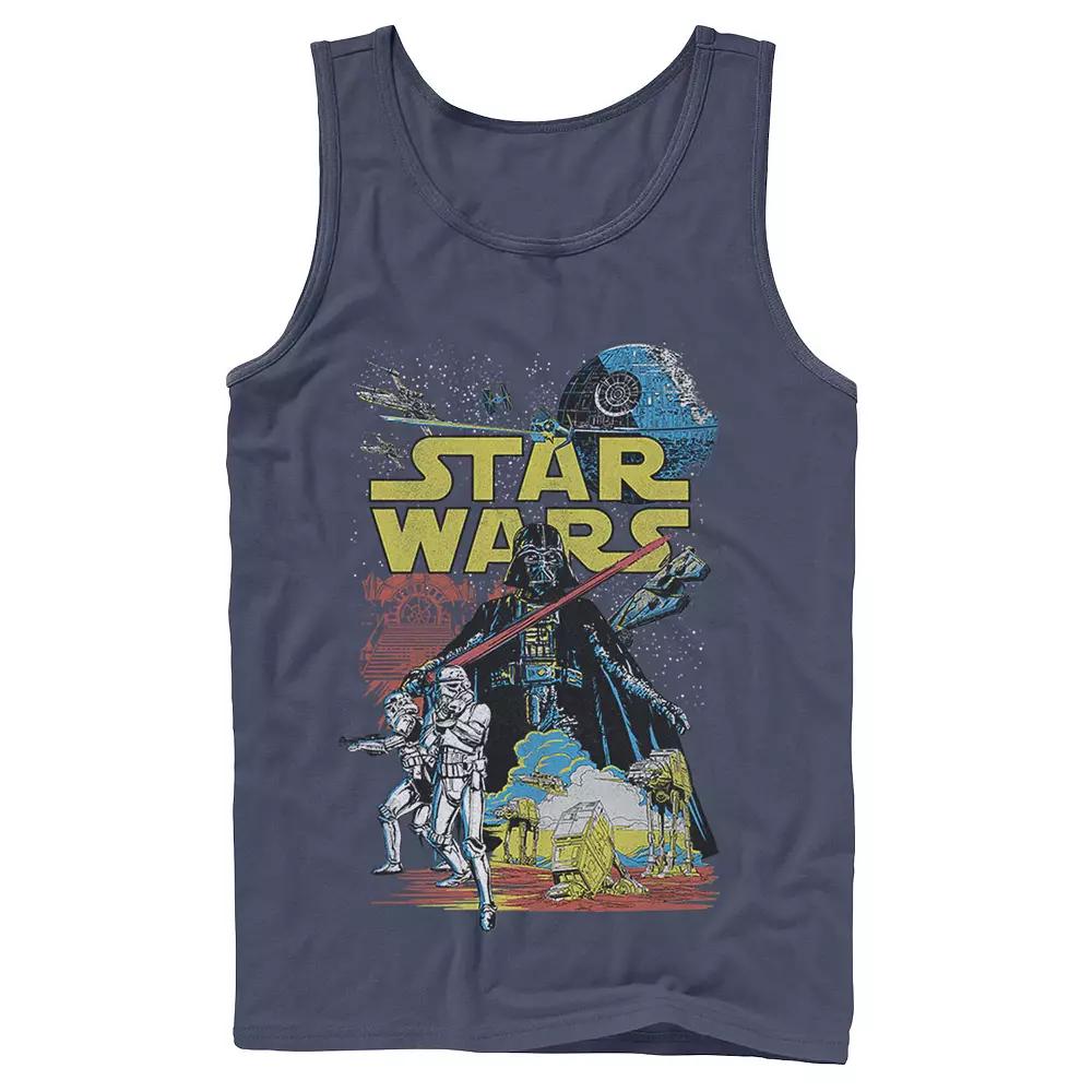 Men's Star Wars Rebel Classic Poster Tank Top,  Product Image