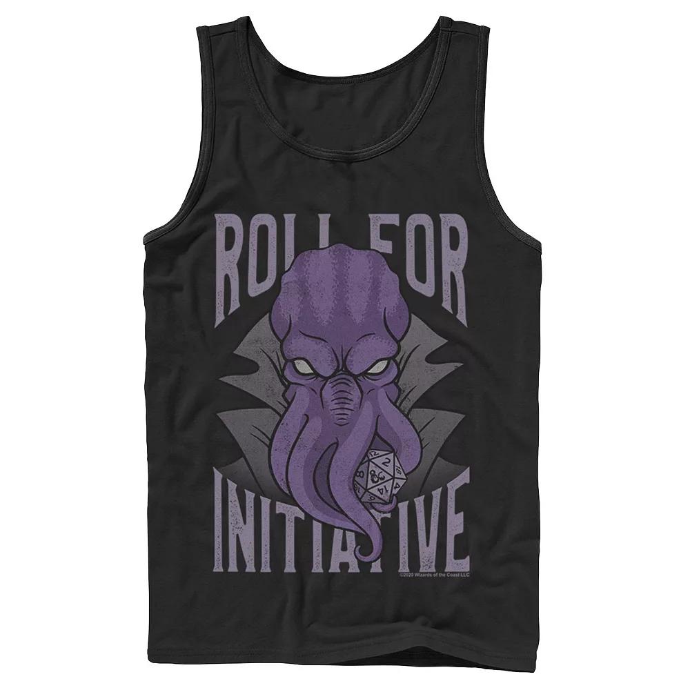 Men's Dungeons And Dragons Illithid Roll For Initiative Tank Top,  Product Image