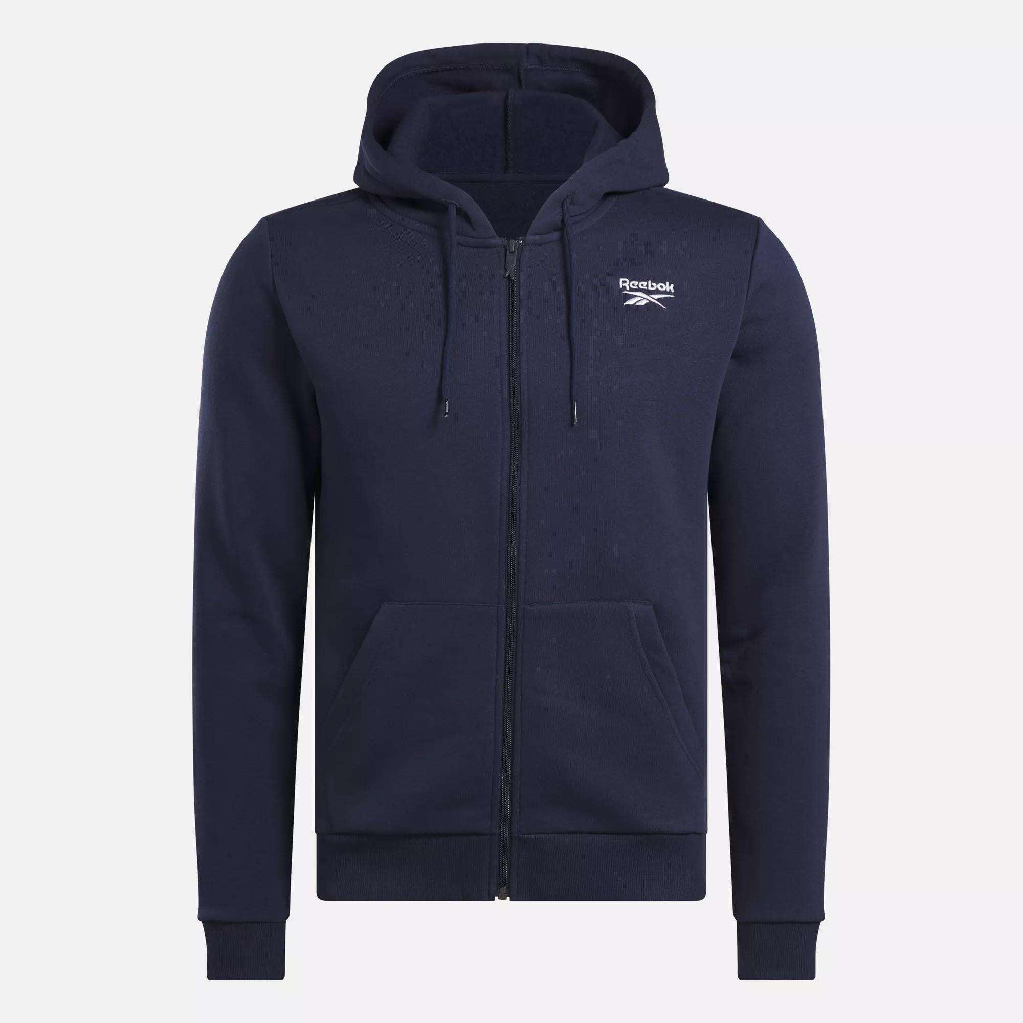 Men's Fleece Hoodie Male Product Image