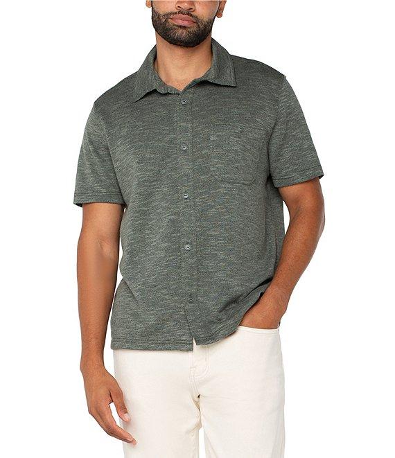 Liverpool Los Angeles Short Sleeve Woven Shirt Product Image