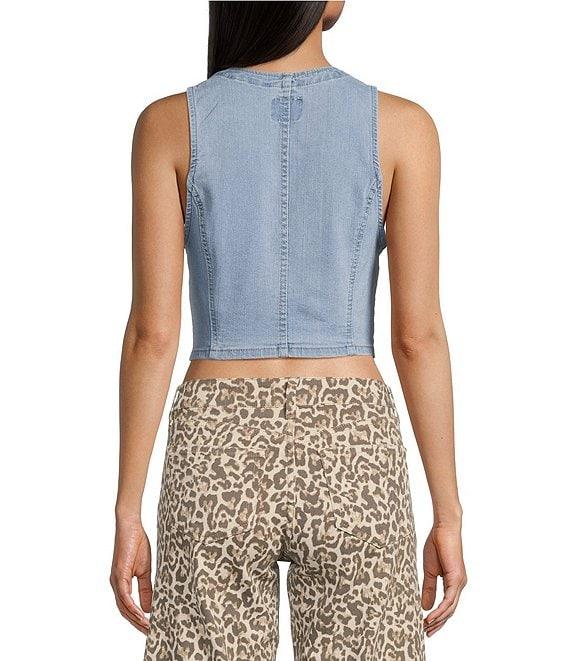 YMI Jeanswear Cropped Vest Product Image