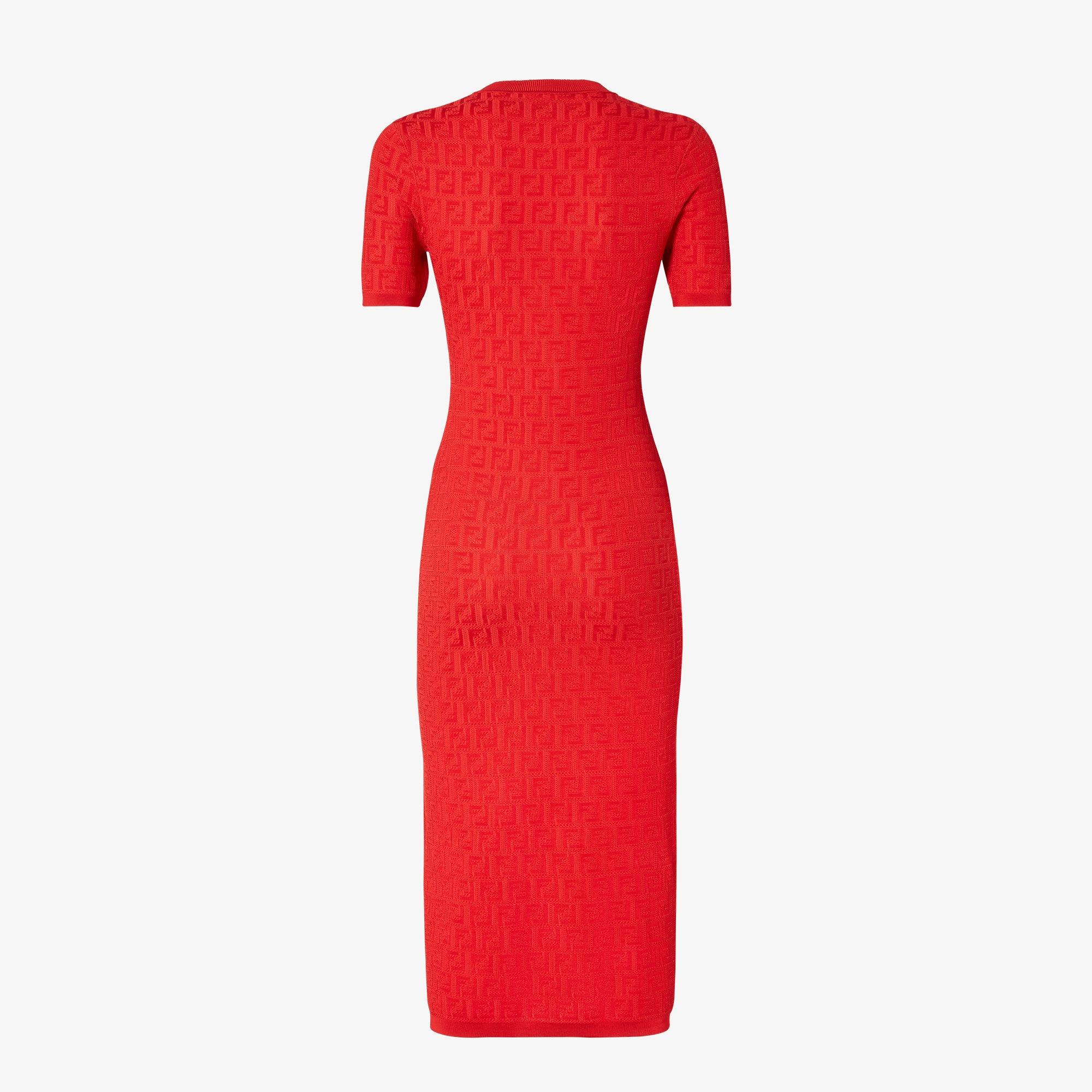 DressRed FF cotton and viscose dress Product Image