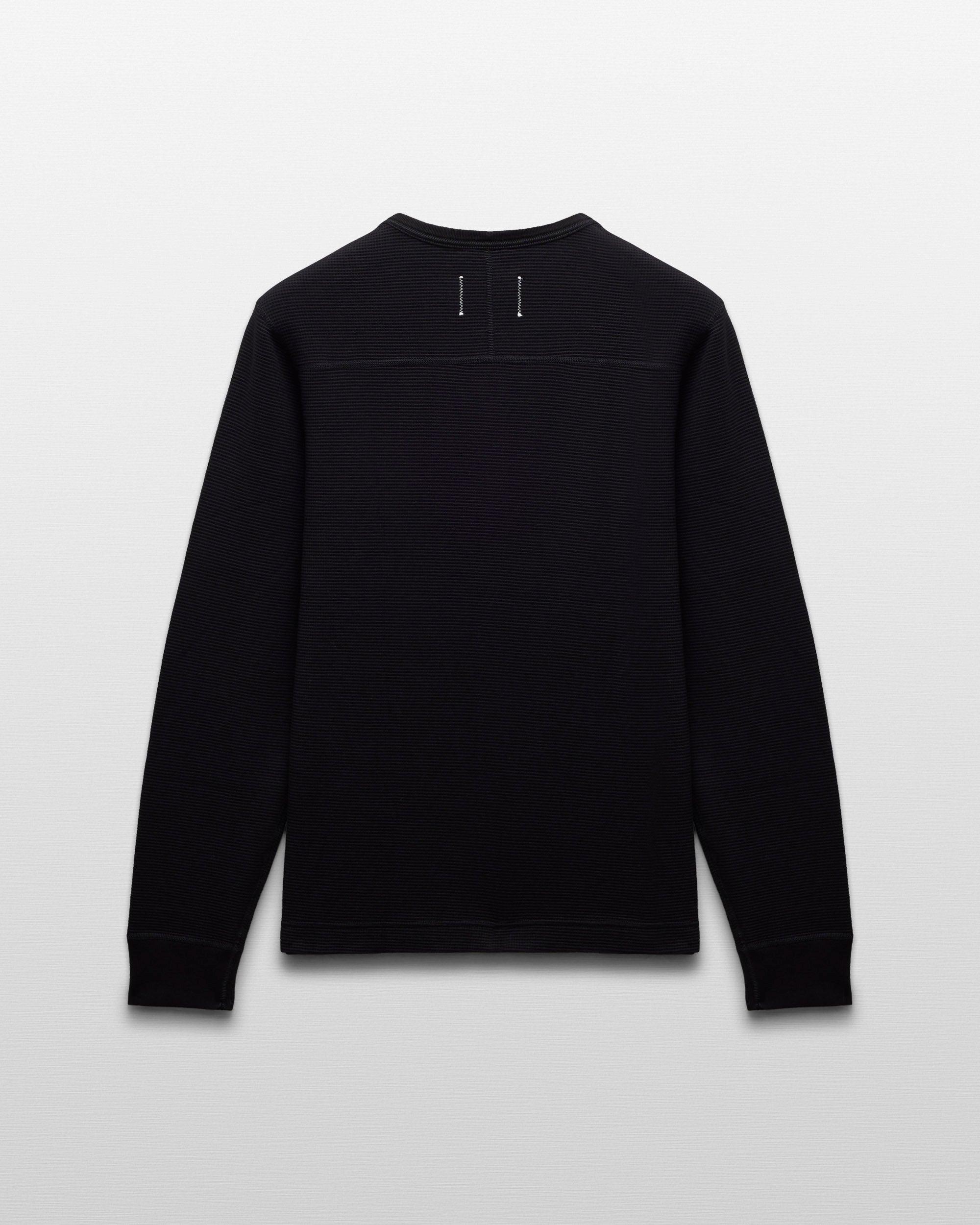 Lightweight Waffle Standard Henley Male Product Image