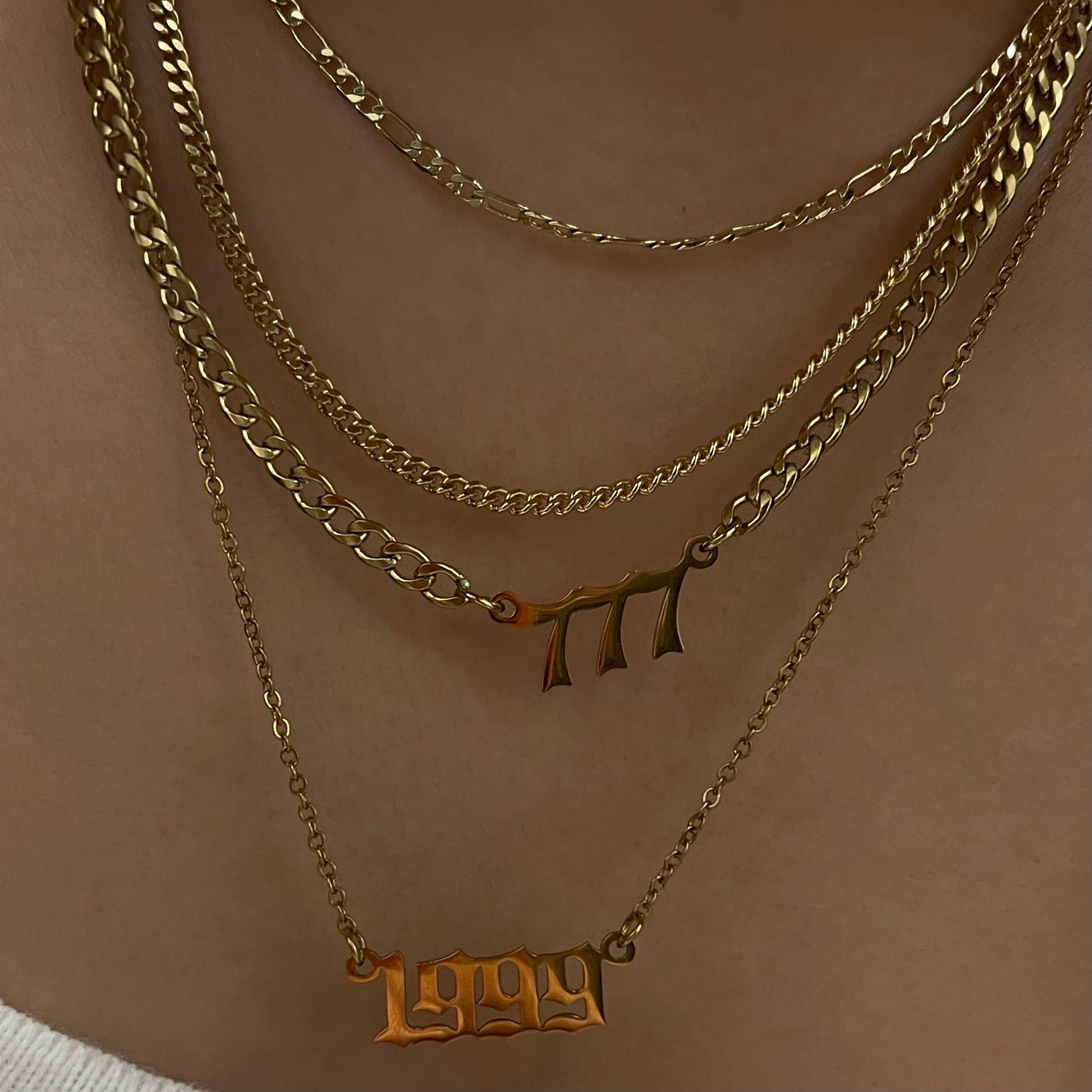 Angel Number Necklace Product Image