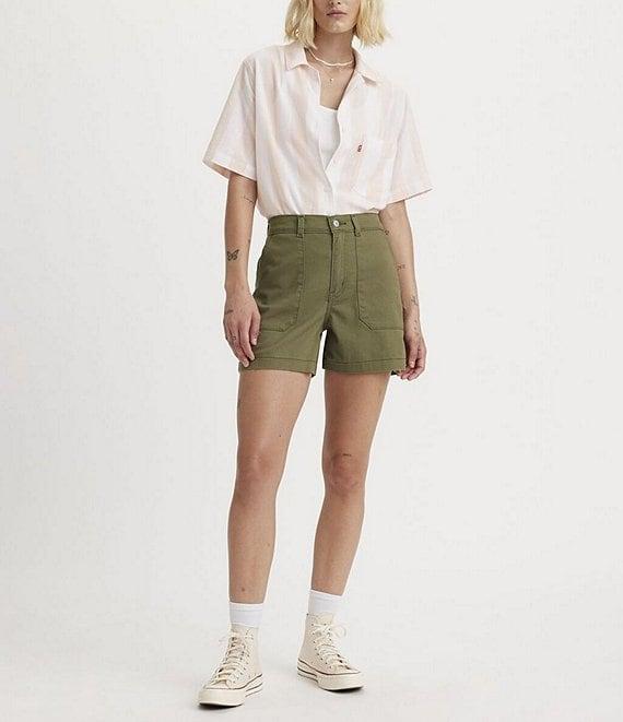Levi's® High Rise Utility Shorts Product Image