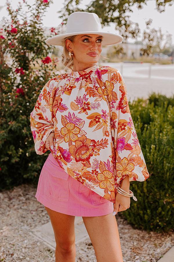 Feeling Posh Floral Top Product Image