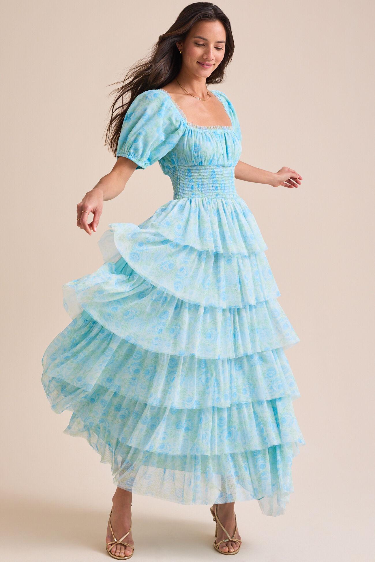 Jane Floral Maxi Dress Product Image