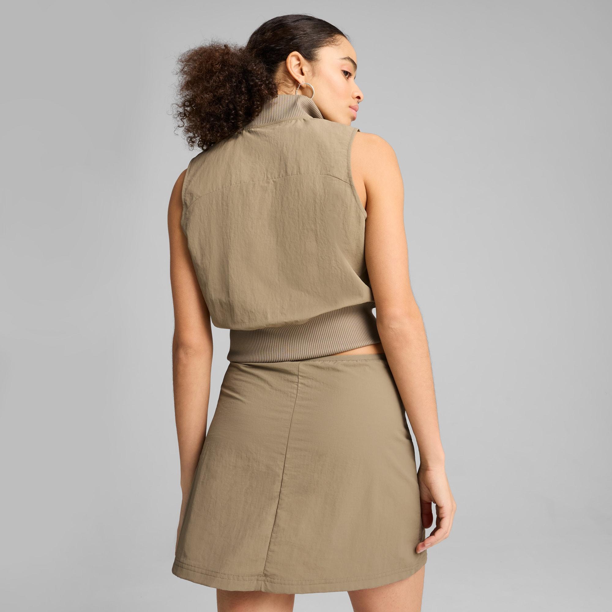 DARE TO Women's Full-Zip Woven Vest Product Image