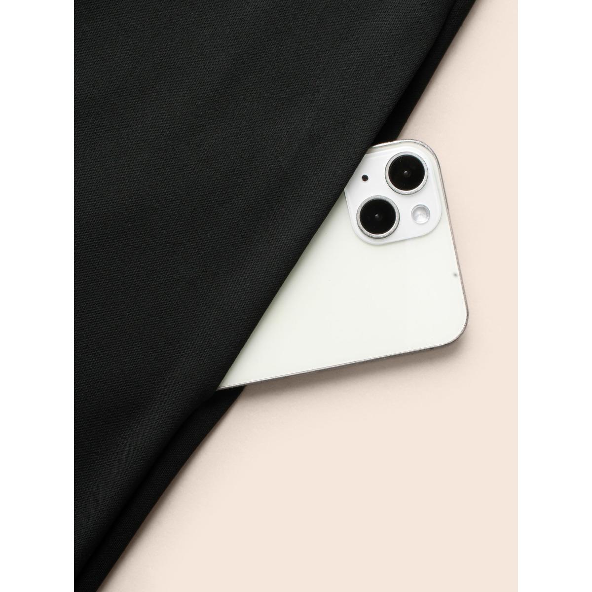 Plus Size Black Stereo Flower Design Square Neck Jumpsuit Women Elegant Sleeveless Square Neck Everyday Loose Jumpsuits BloomChic 26/4X Product Image