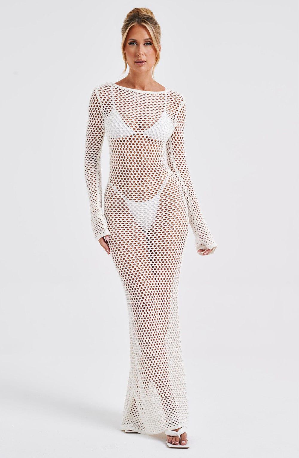 Moana Maxi Dress - White Product Image