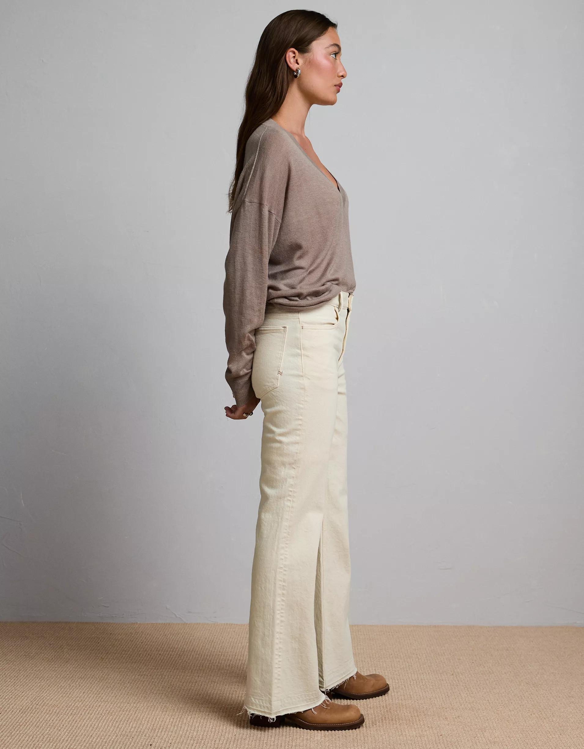 AE77 Premium Vintage Flare Jean Product Image