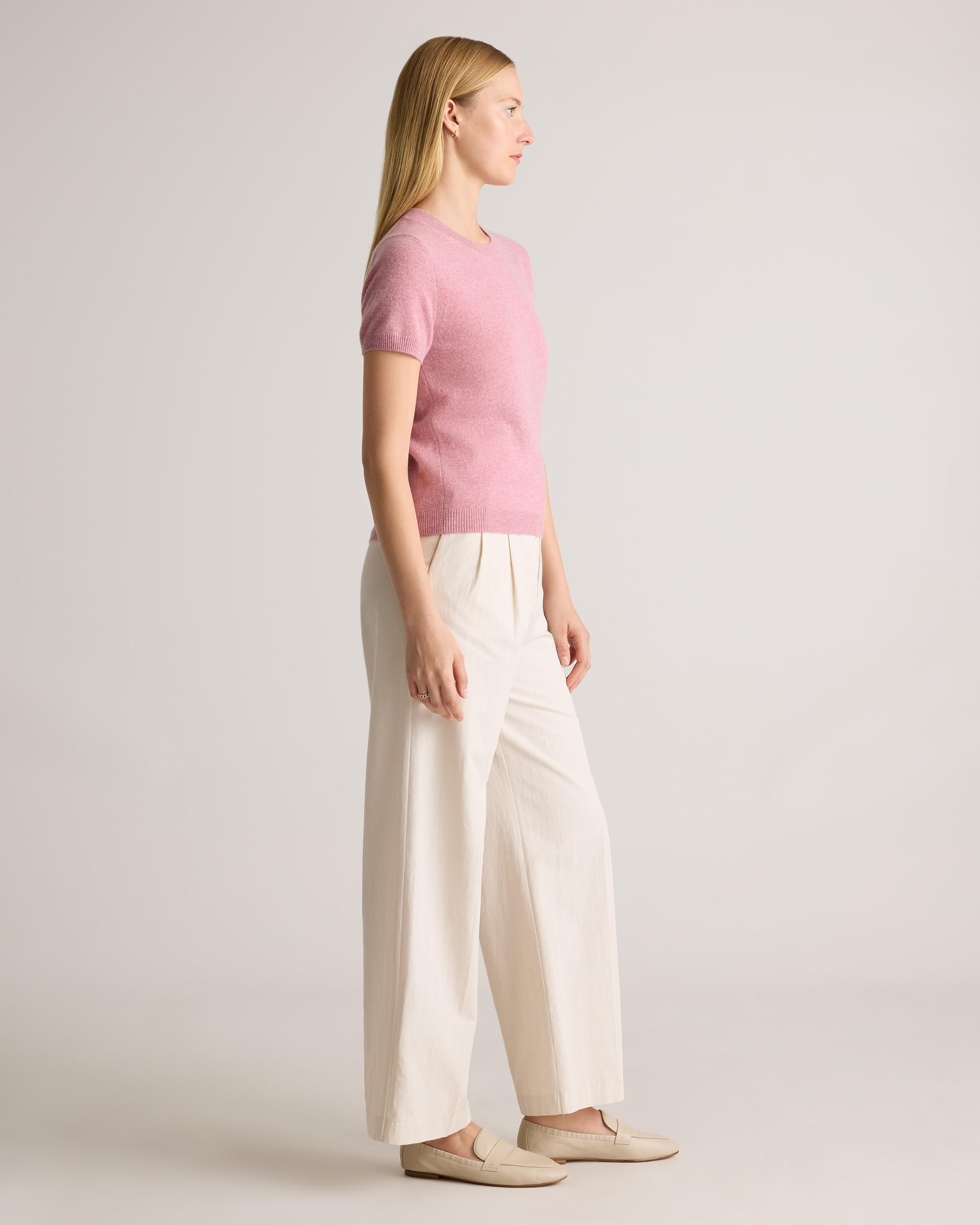 Quince | Women's Mongolian Cashmere T-Shirt Product Image