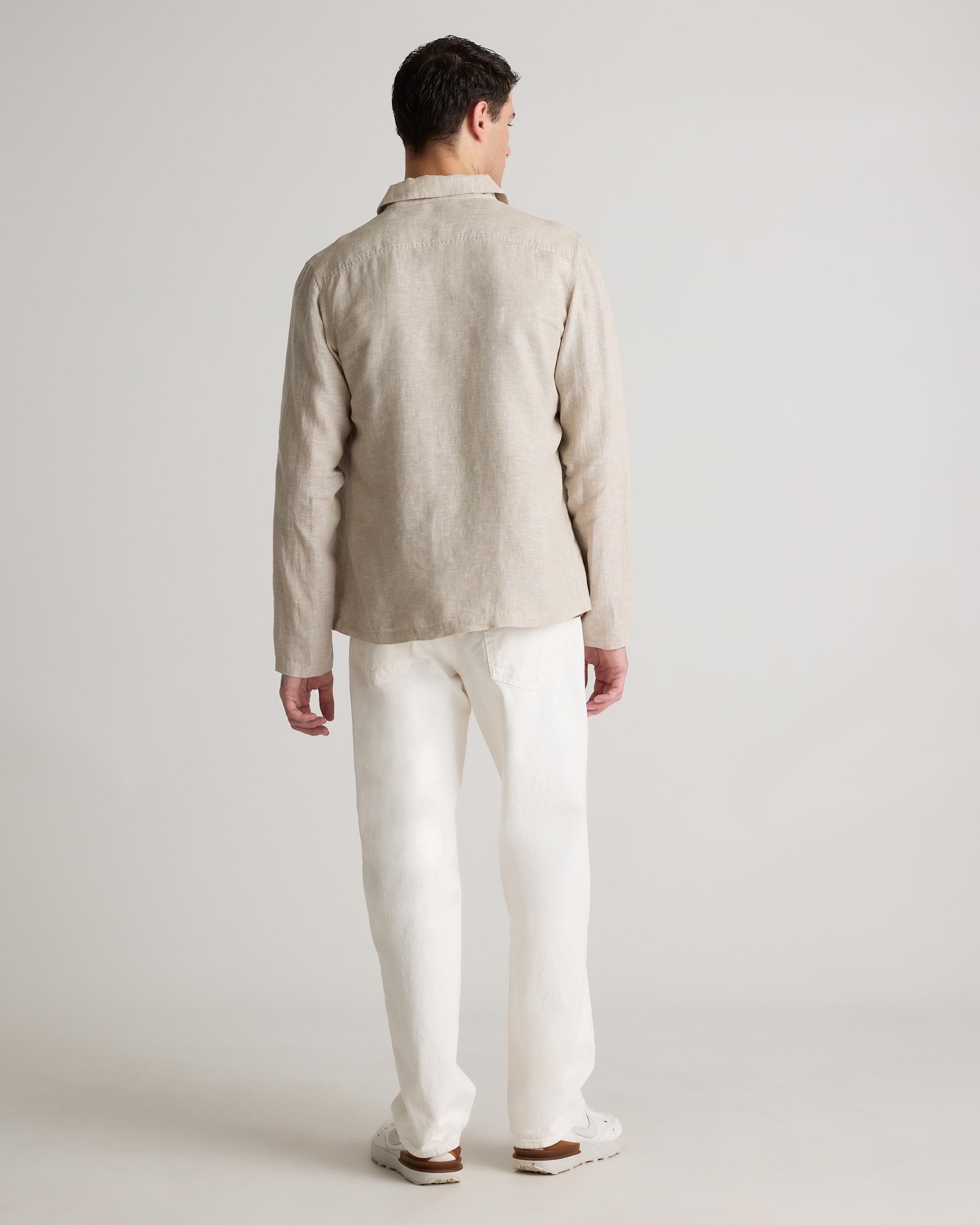 Quince | Men's 100% European Linen Drawstring Beach Pants Product Image