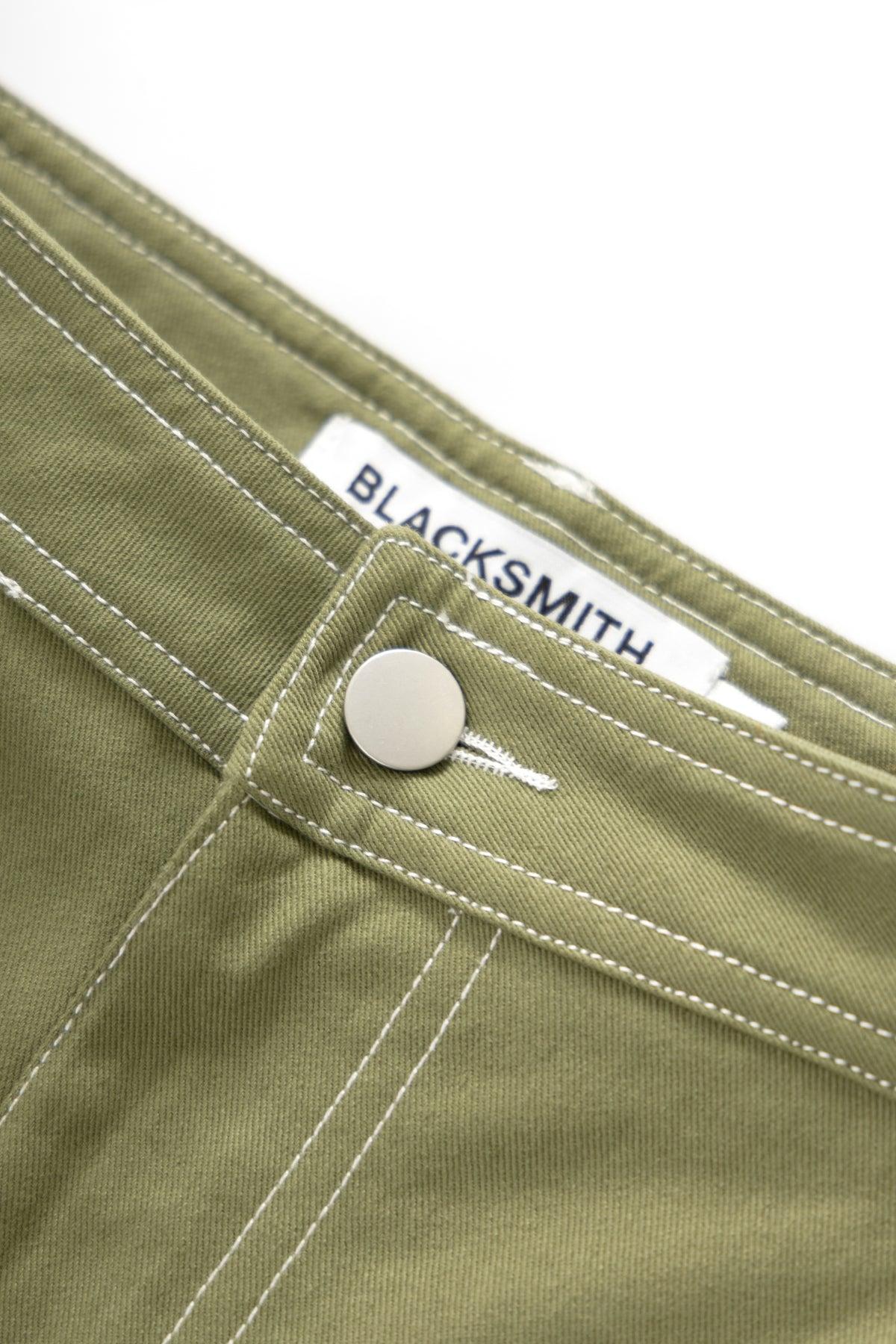 Blacksmith - Carpenter Shorts - Olive Product Image