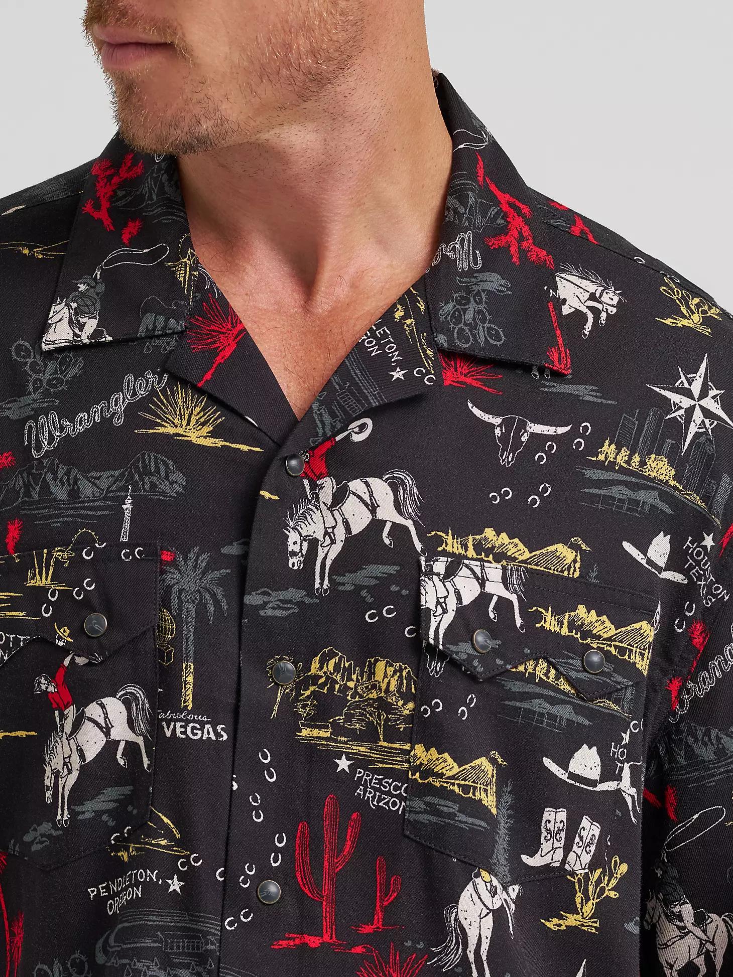 Wrangler® Coconut Cowboy Camp Shirt | Men's SHIRTS | Wrangler® Product Image