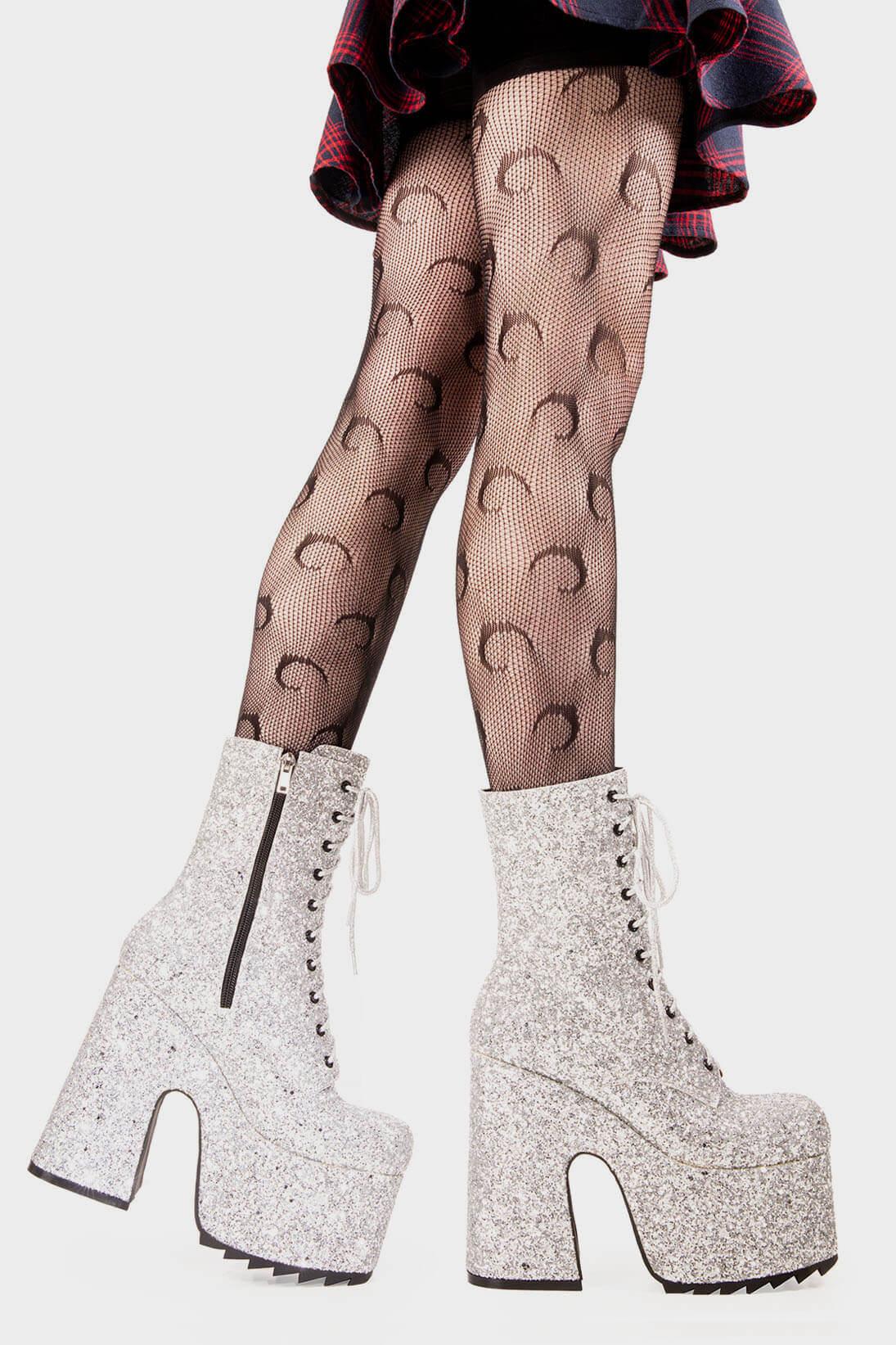 Spotlight Chunky Platform Ankle Boots Product Image