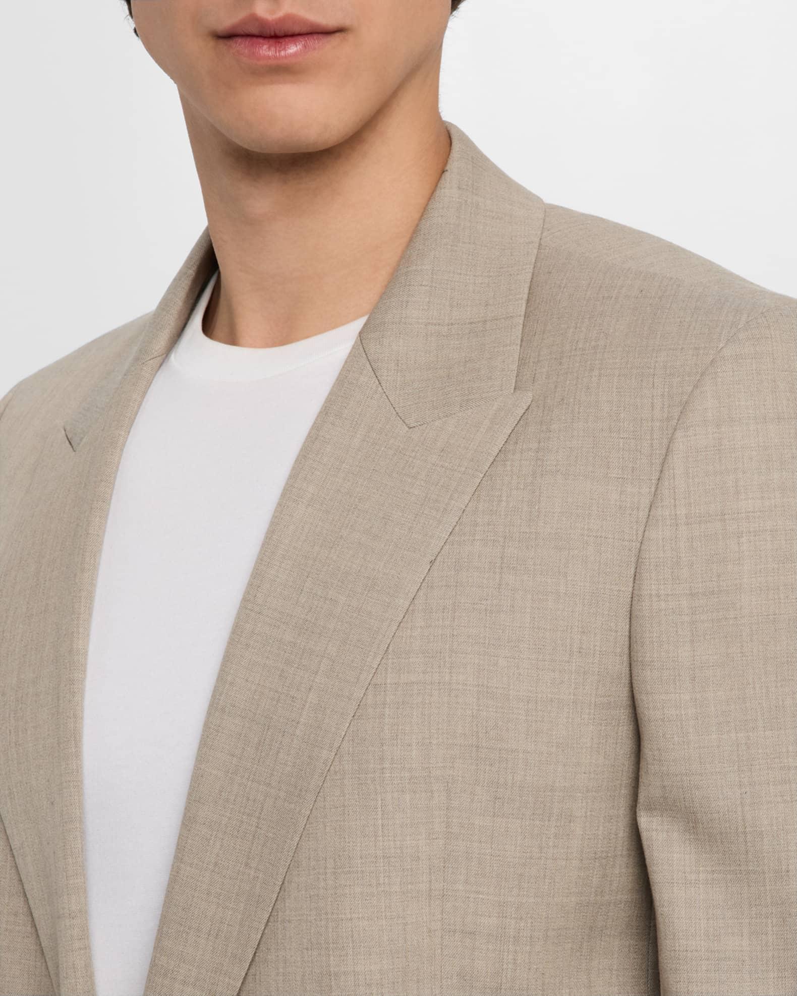 Men's Double-Breasted Wool Blazer Product Image