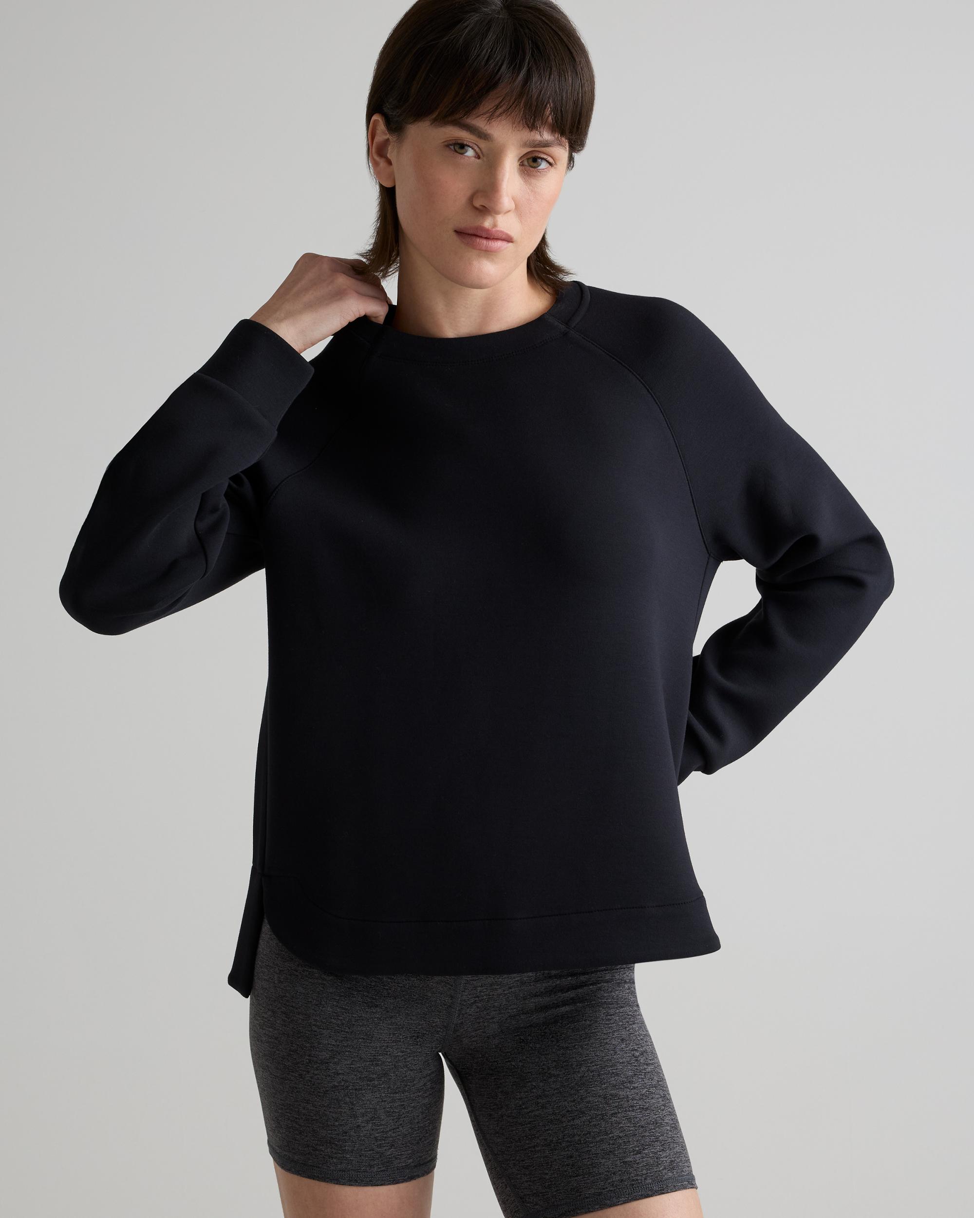 Quince | Women's CloudComfort Crewneck Sweatshirt Tencel Product Image