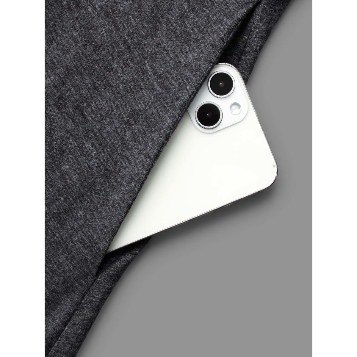 Plus Size Heart Neckline Knit Gathered Midi Dress DimGray Women Casual Gathered Knit Dresses Bloomchic 12/L Product Image