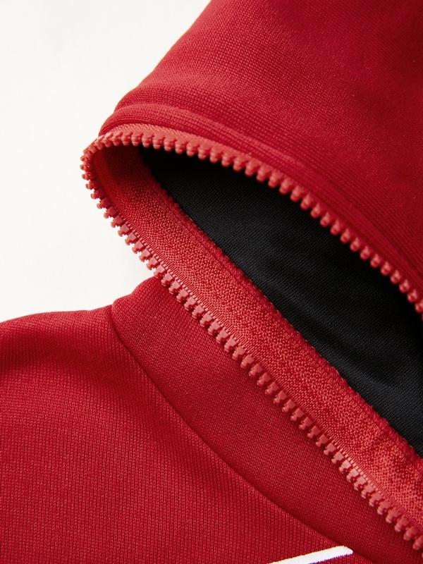 Spider Print Zip Up Hoodie Product Image