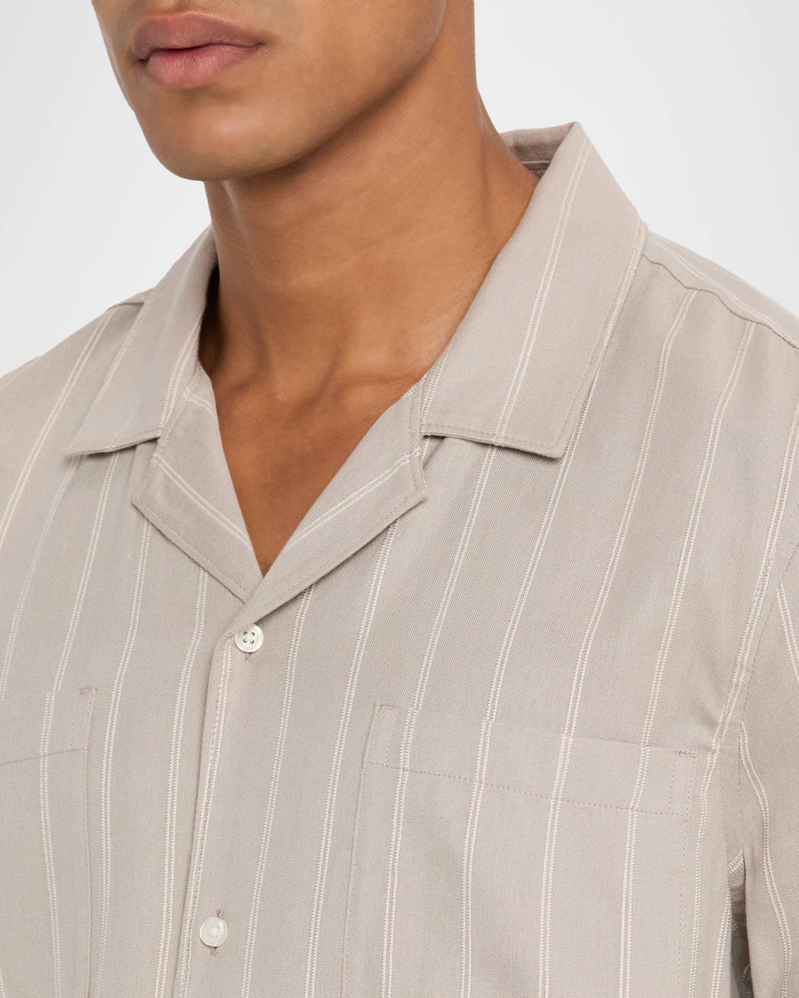Men's Jacobson Thin Stripe Camp Shirt Product Image