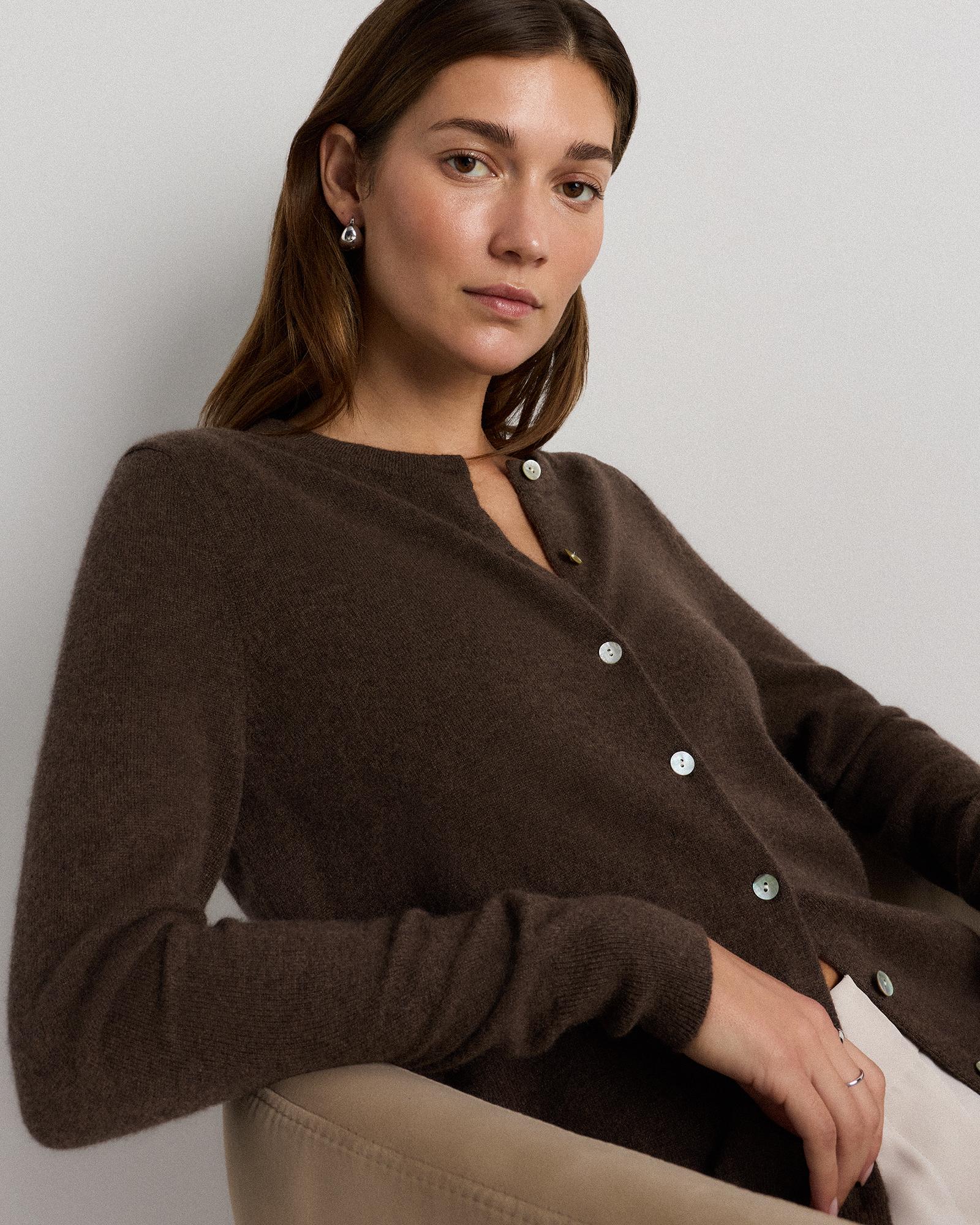 Quince | Women's Mongolian Cashmere Cardigan Sweater Size XL Product Image